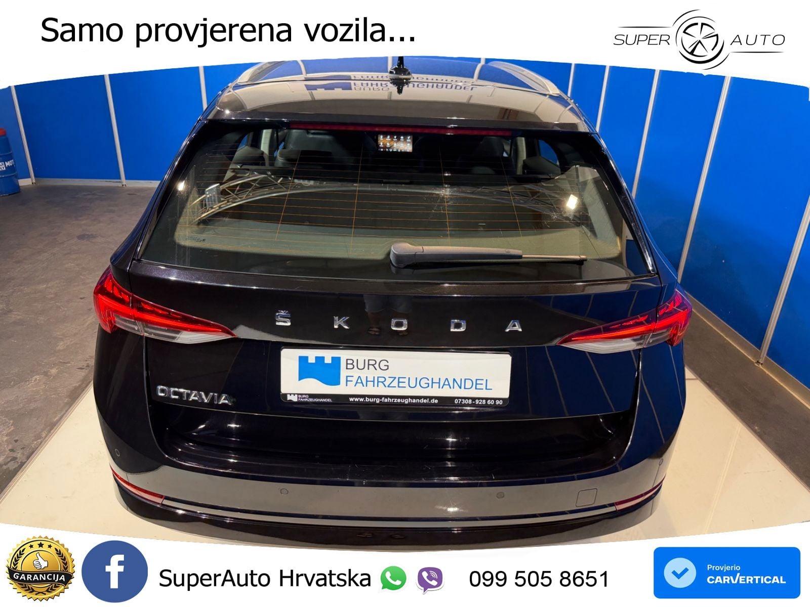 Škoda Octavia Combi 2.0 TDI (150 KS) DSG LED+GR SJED+ACC