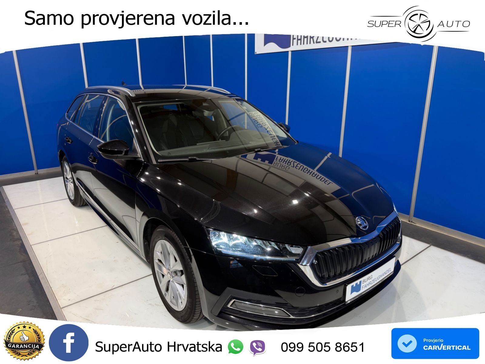 Škoda Octavia Combi 2.0 TDI (150 KS) DSG LED+GR SJED+ACC