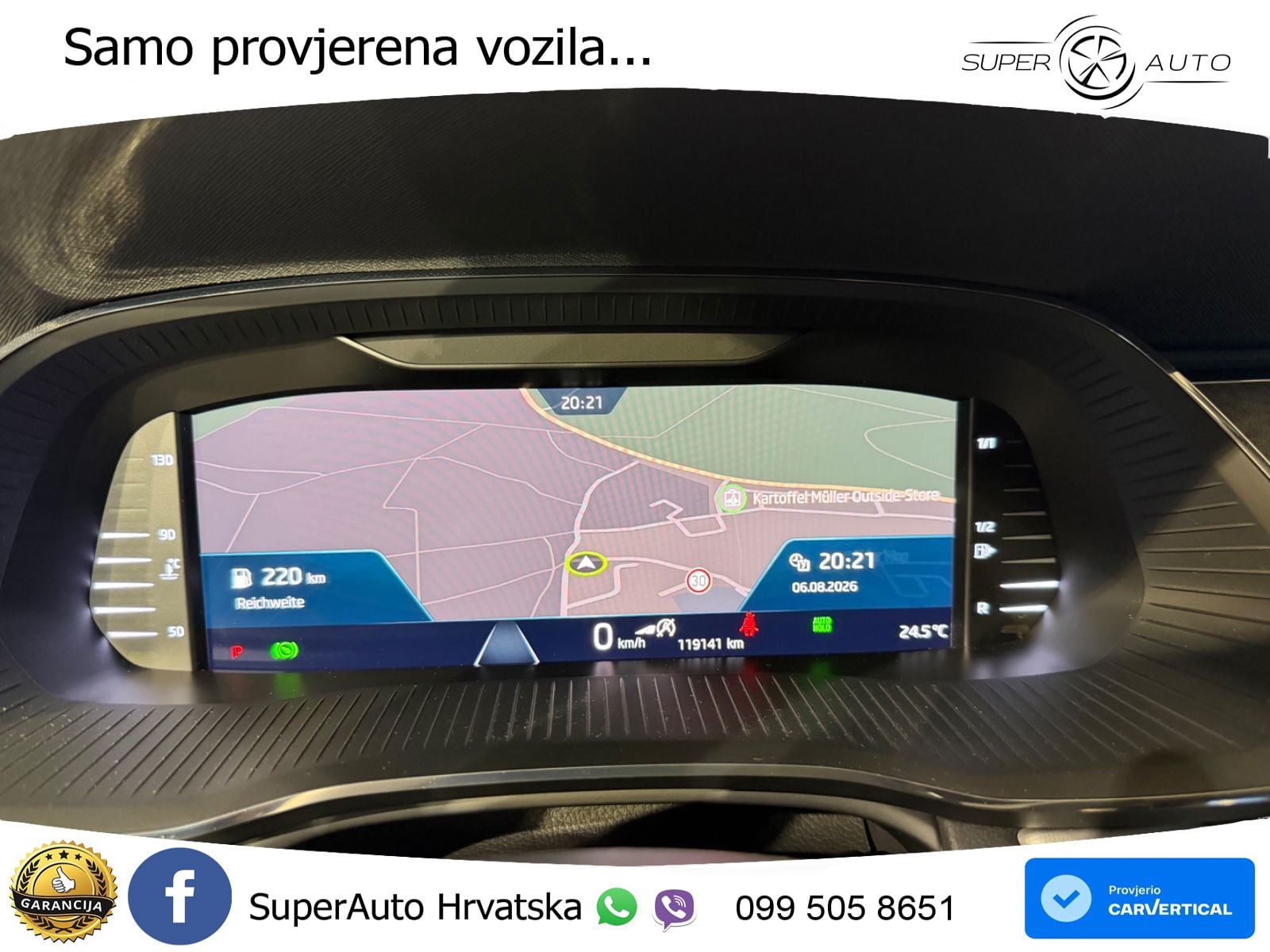 Škoda Octavia Combi 2.0 TDI (150 KS) DSG LED+GR SJED+ACC