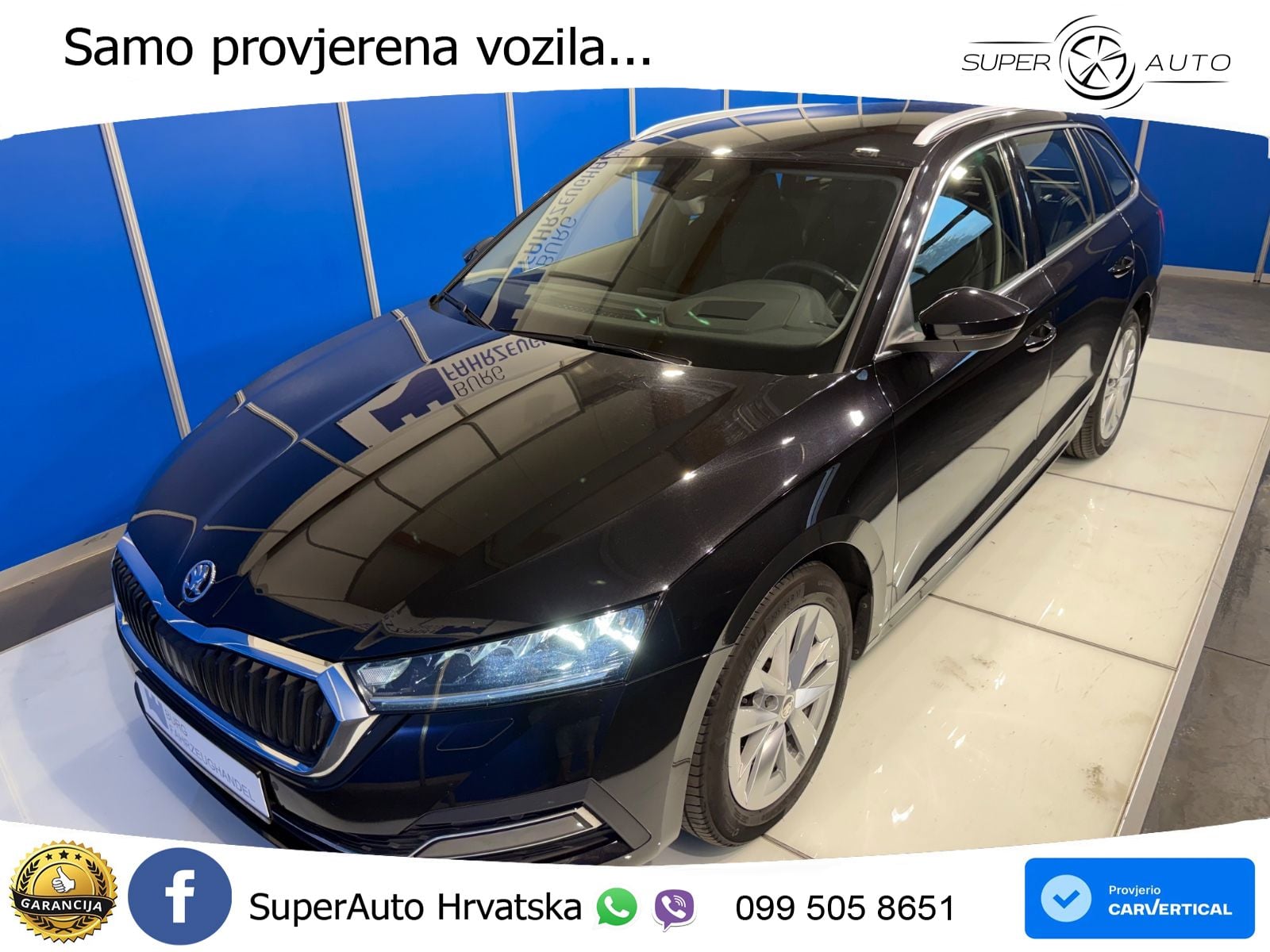 Škoda Octavia Combi 2.0 TDI (150 KS) DSG LED+GR SJED+ACC