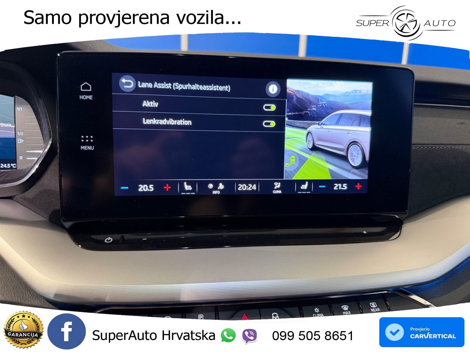 Škoda Octavia Combi 2.0 TDI (150 KS) DSG LED+GR SJED+ACC