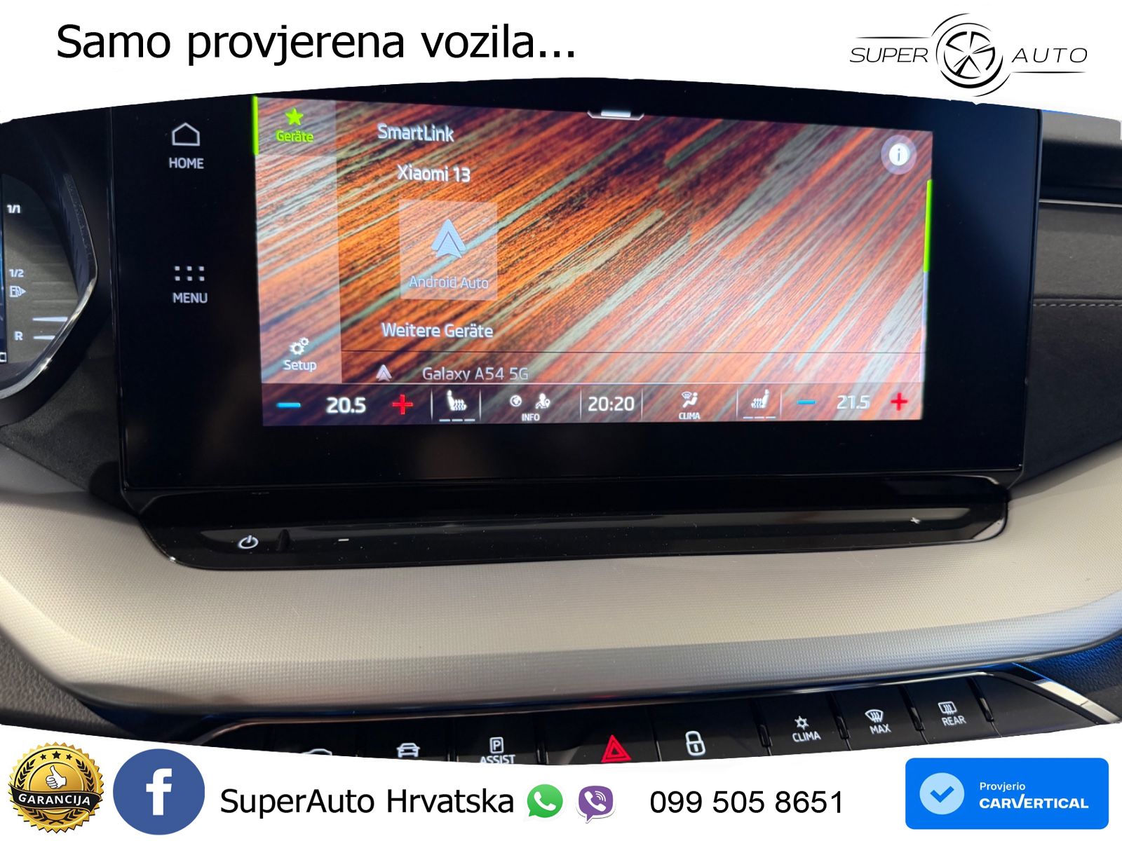 Škoda Octavia Combi 2.0 TDI (150 KS) DSG LED+GR SJED+ACC