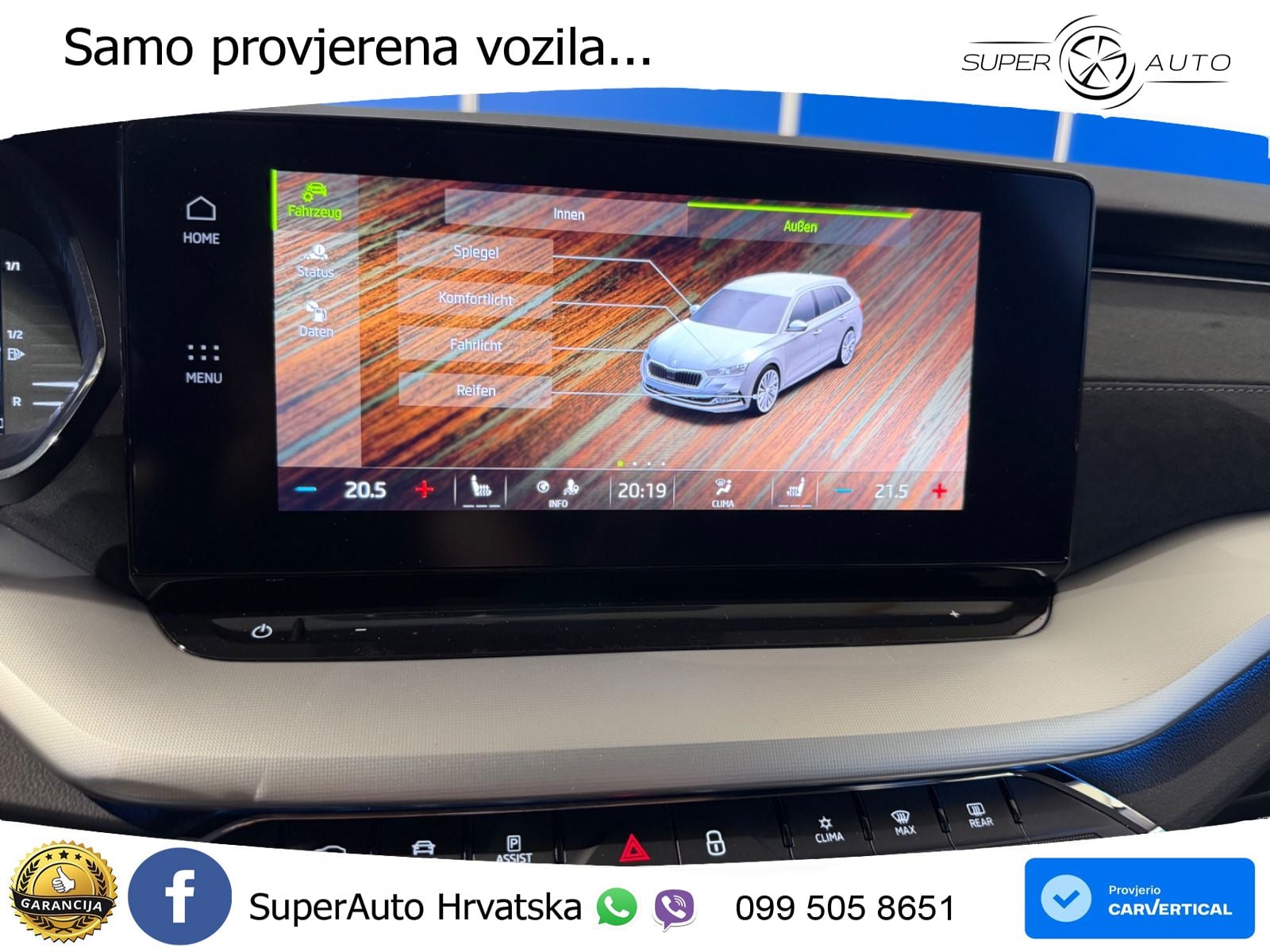 Škoda Octavia Combi 2.0 TDI (150 KS) DSG LED+GR SJED+ACC