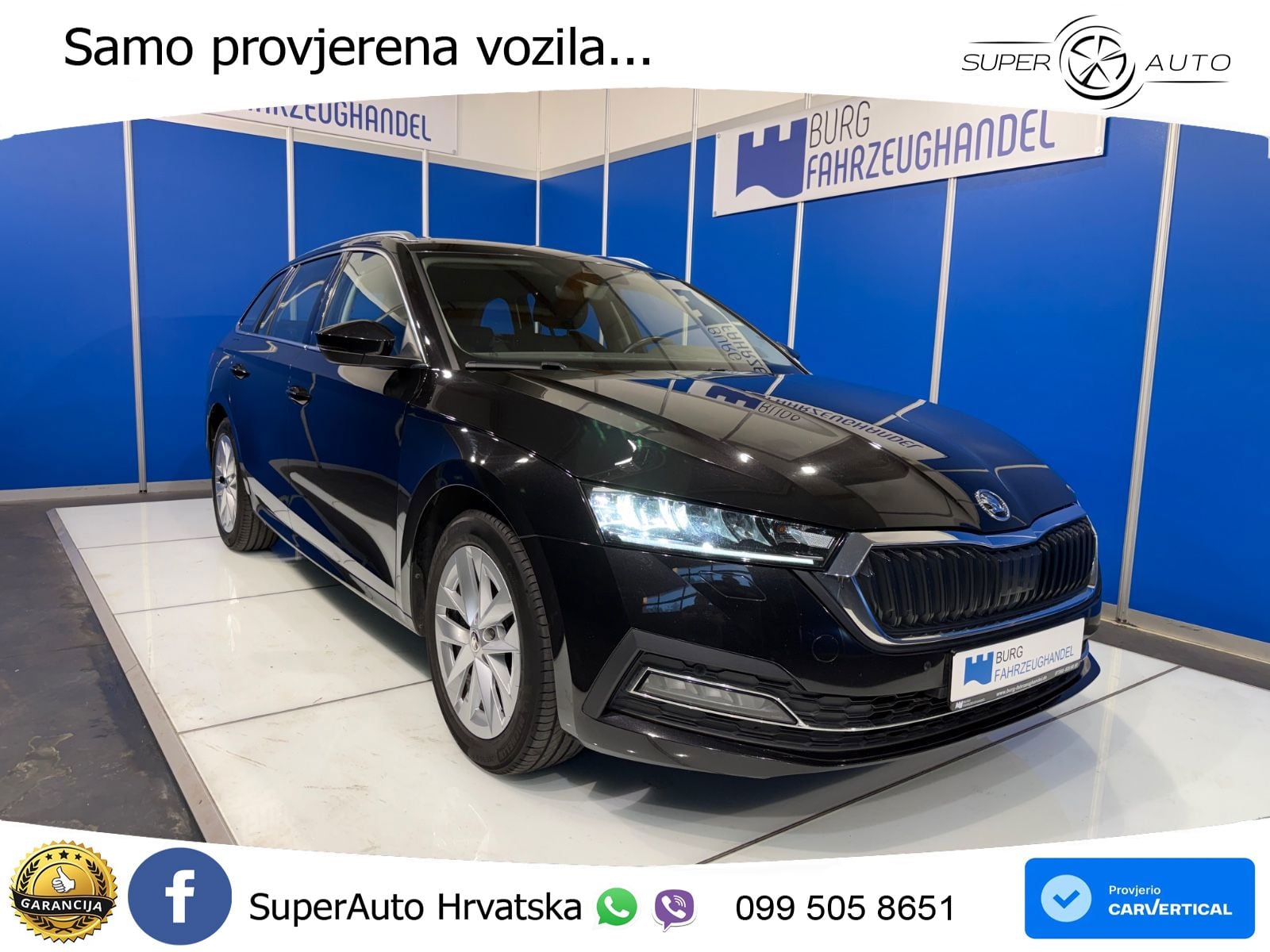 Škoda Octavia Combi 2.0 TDI (150 KS) DSG LED+GR SJED+ACC