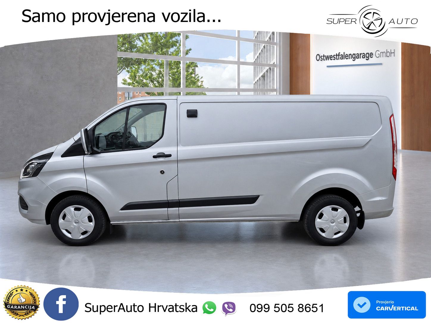 Ford Transit Custom Kasten 320 (Klima, Navi) 131 KS