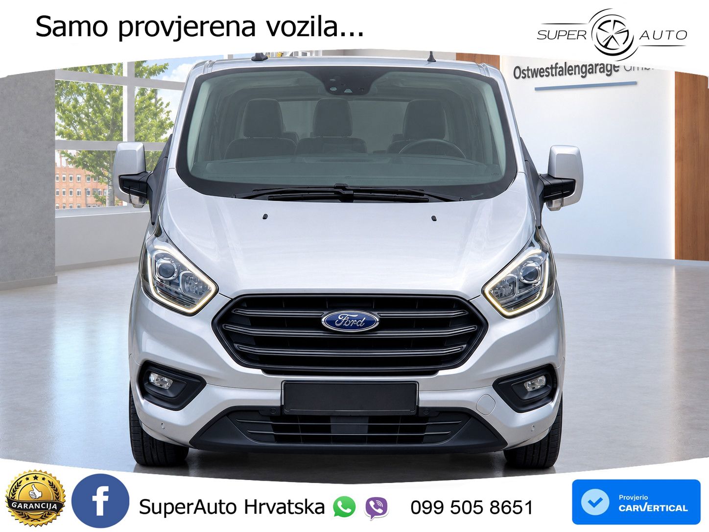 Ford Transit Custom Kasten 320 (Klima, Navi) 131 KS