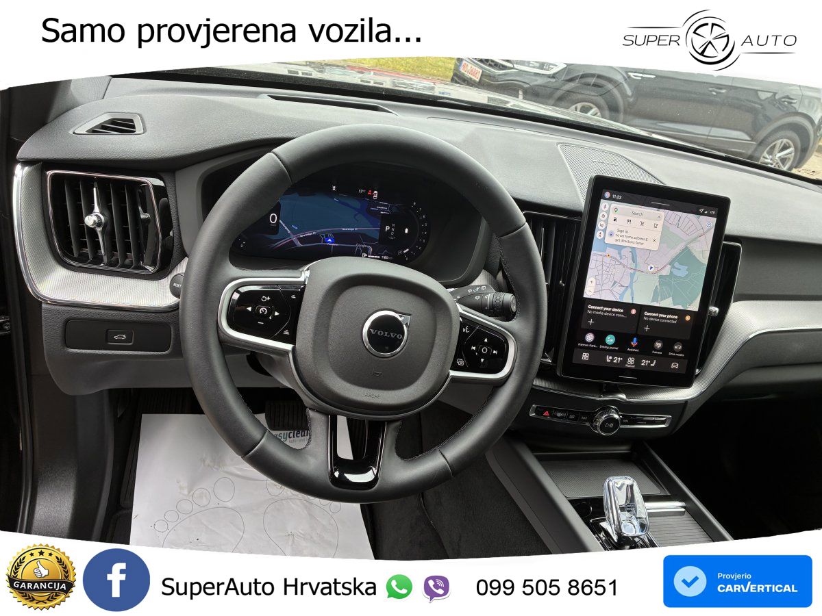 Volvo XC60 B5 Benzin AWD Geartronic ZRAČNI+ACC+GR SJED+KAM+PANO