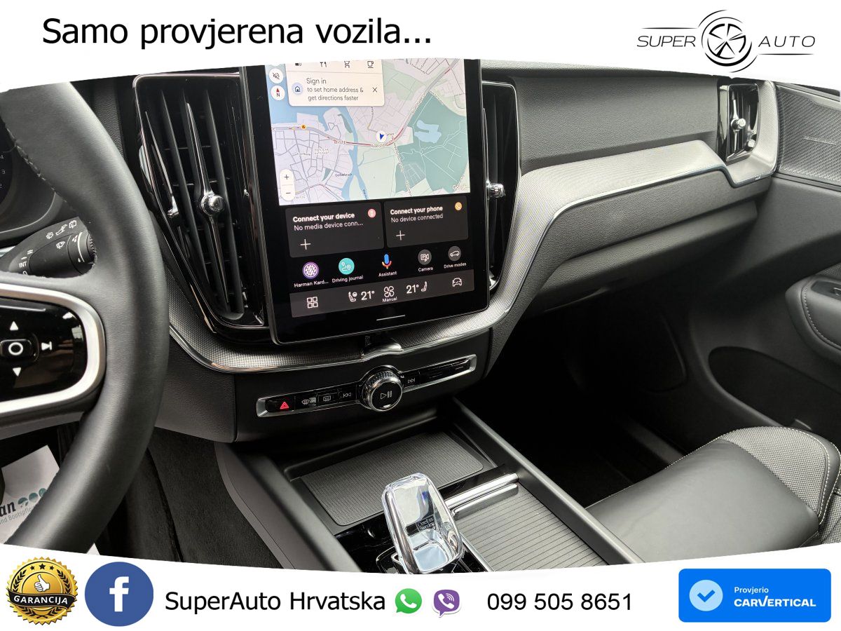 Volvo XC60 B5 Benzin AWD Geartronic ZRAČNI+ACC+GR SJED+KAM+PANO