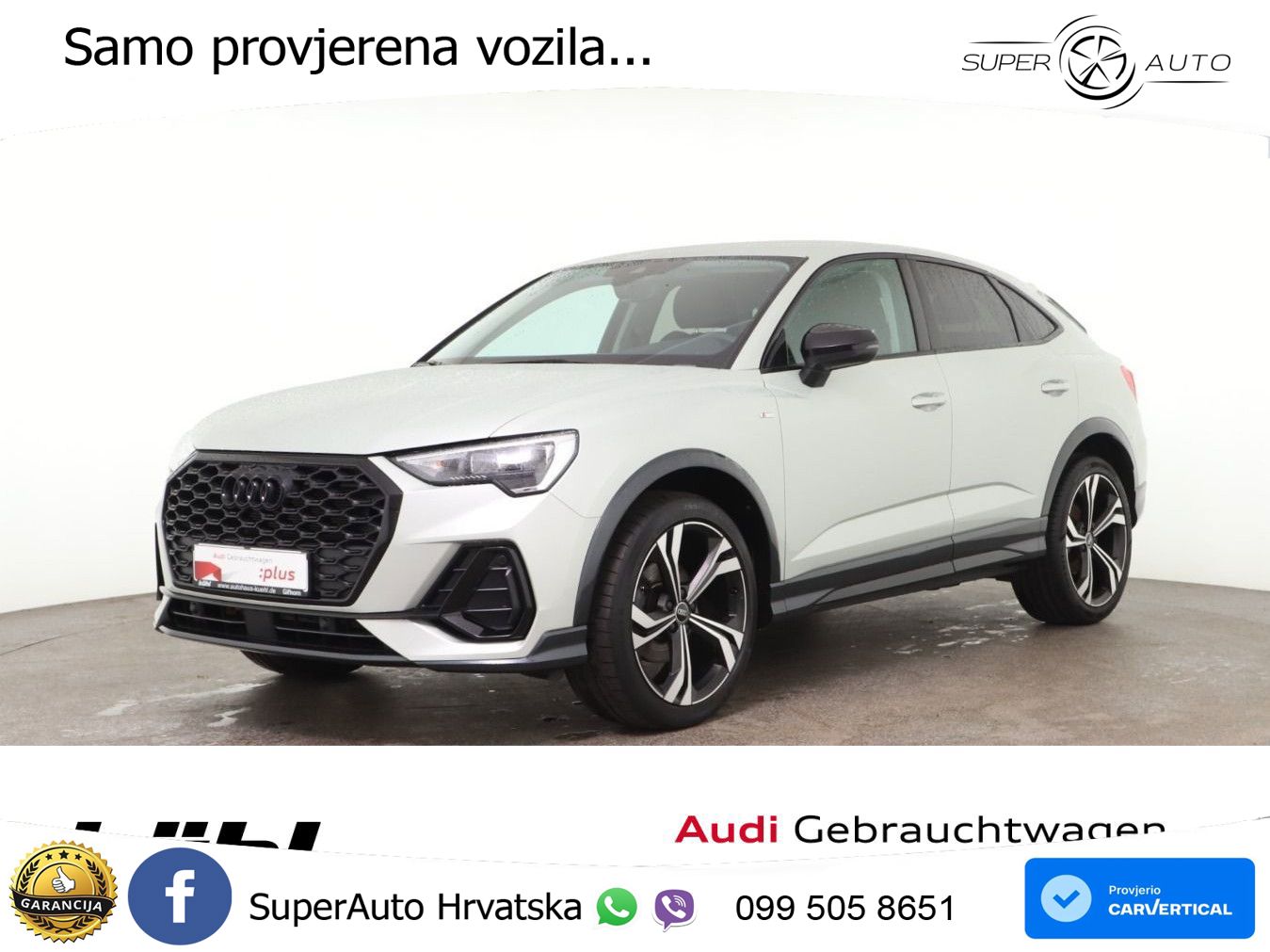 Audi Q3 II Sportback 35 TFSI (150 KS) S tronic S line