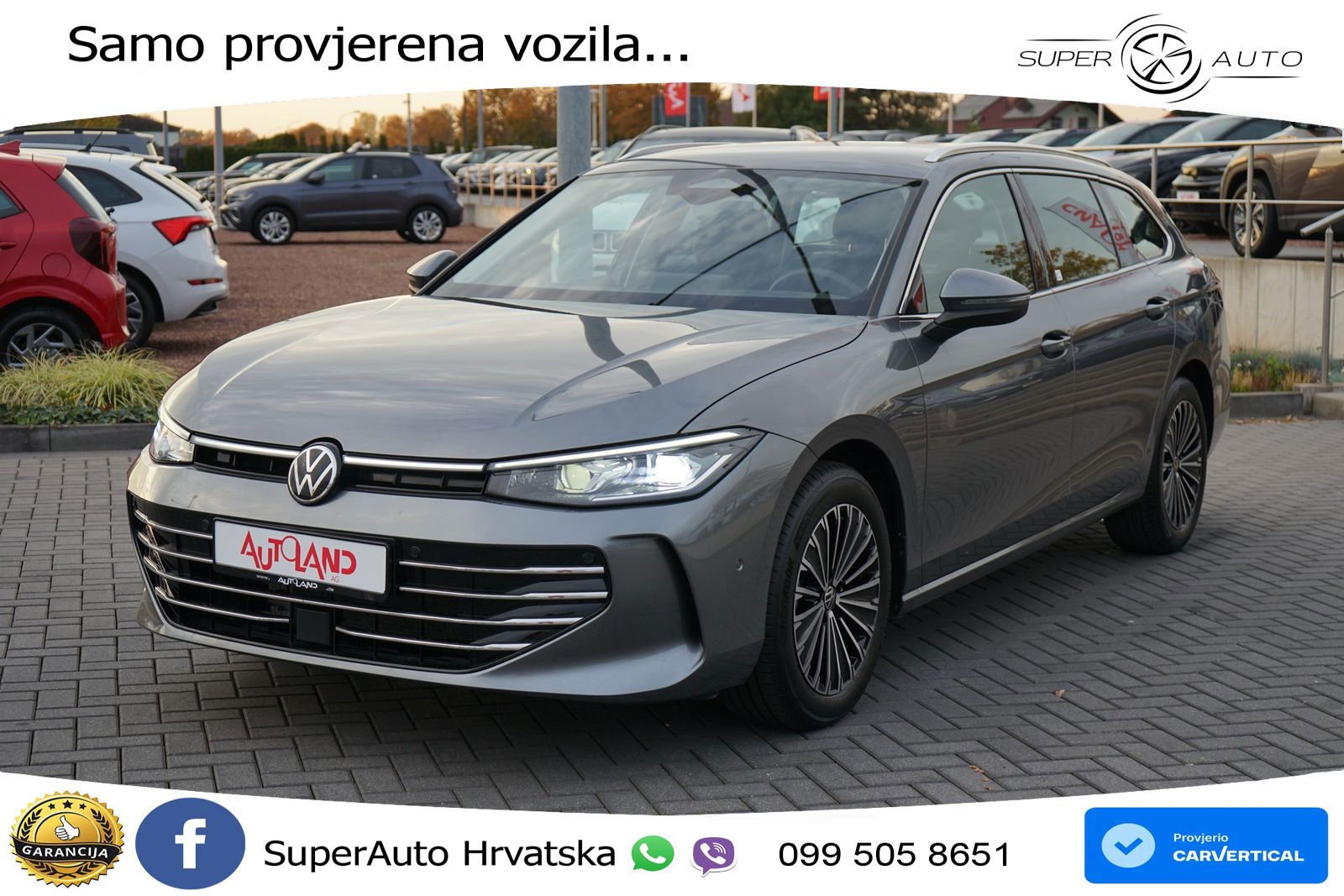 Volkswagen Passat Variant 1.5 eTSI (150 KS) DSG LED+GR SJED+ACC
