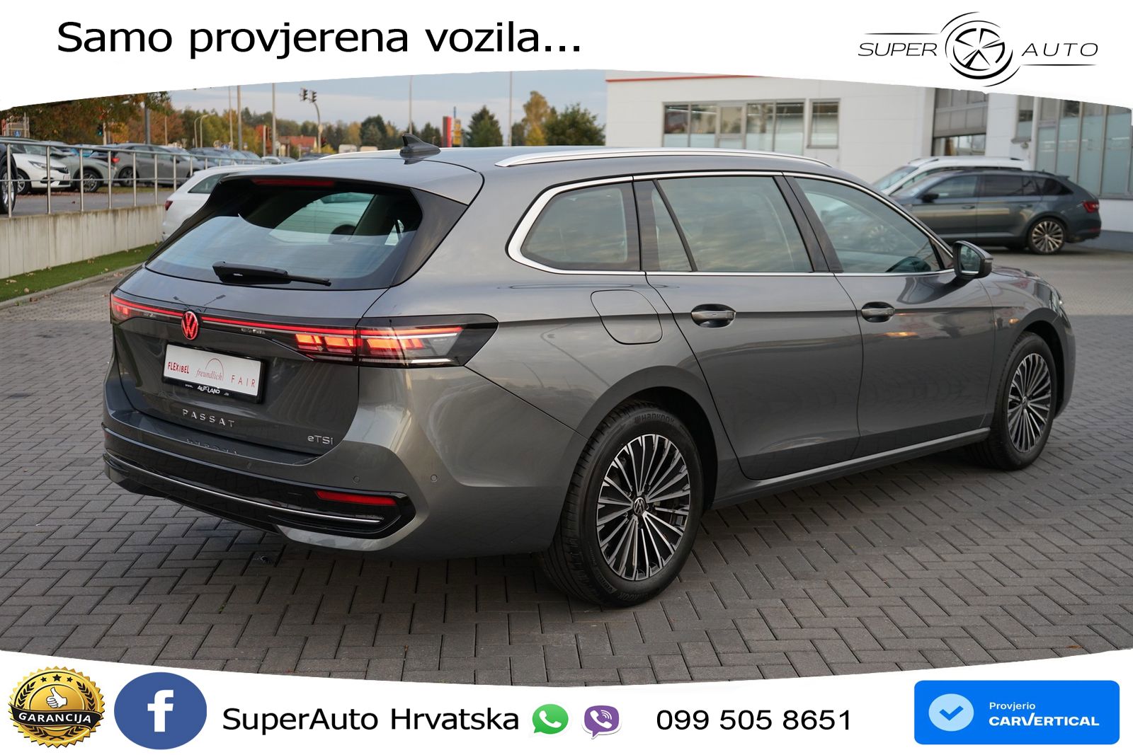 Volkswagen Passat Variant 1.5 eTSI (150 KS) DSG LED+GR SJED+ACC