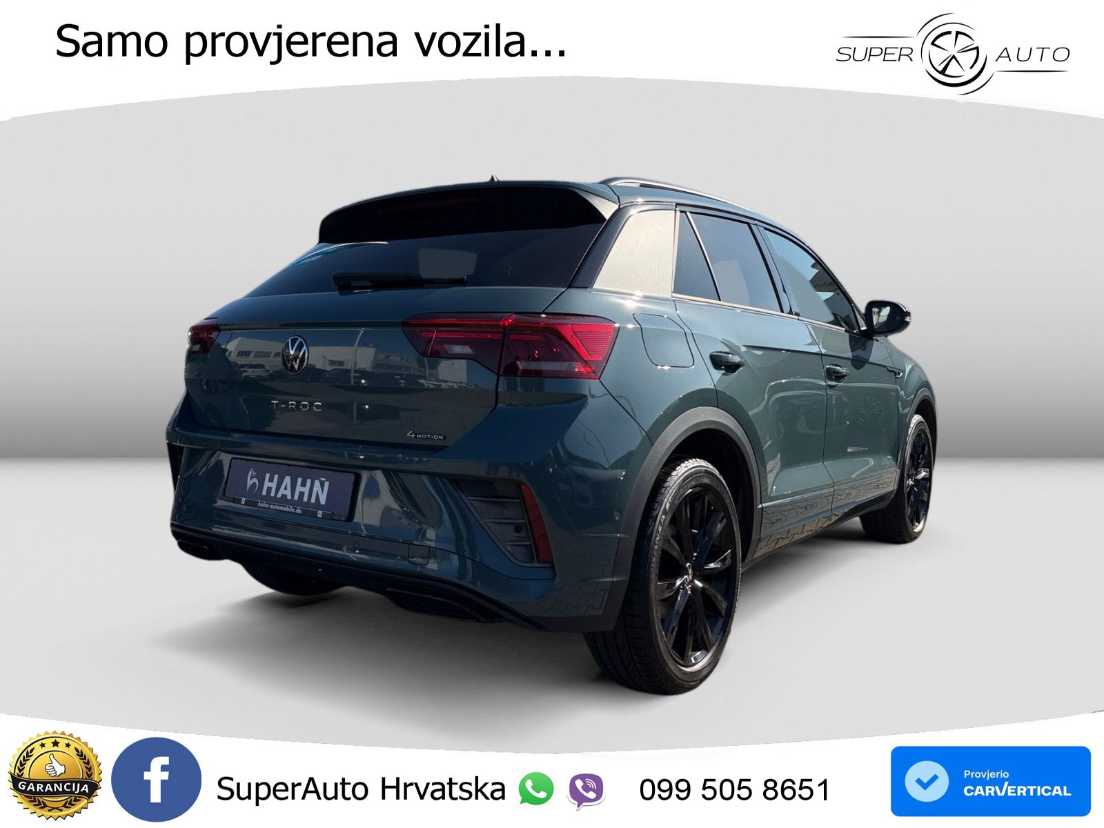 Volkswagen T-Roc I 2.0 TDI (150 KS) DSG LED+GR SJED+ACC