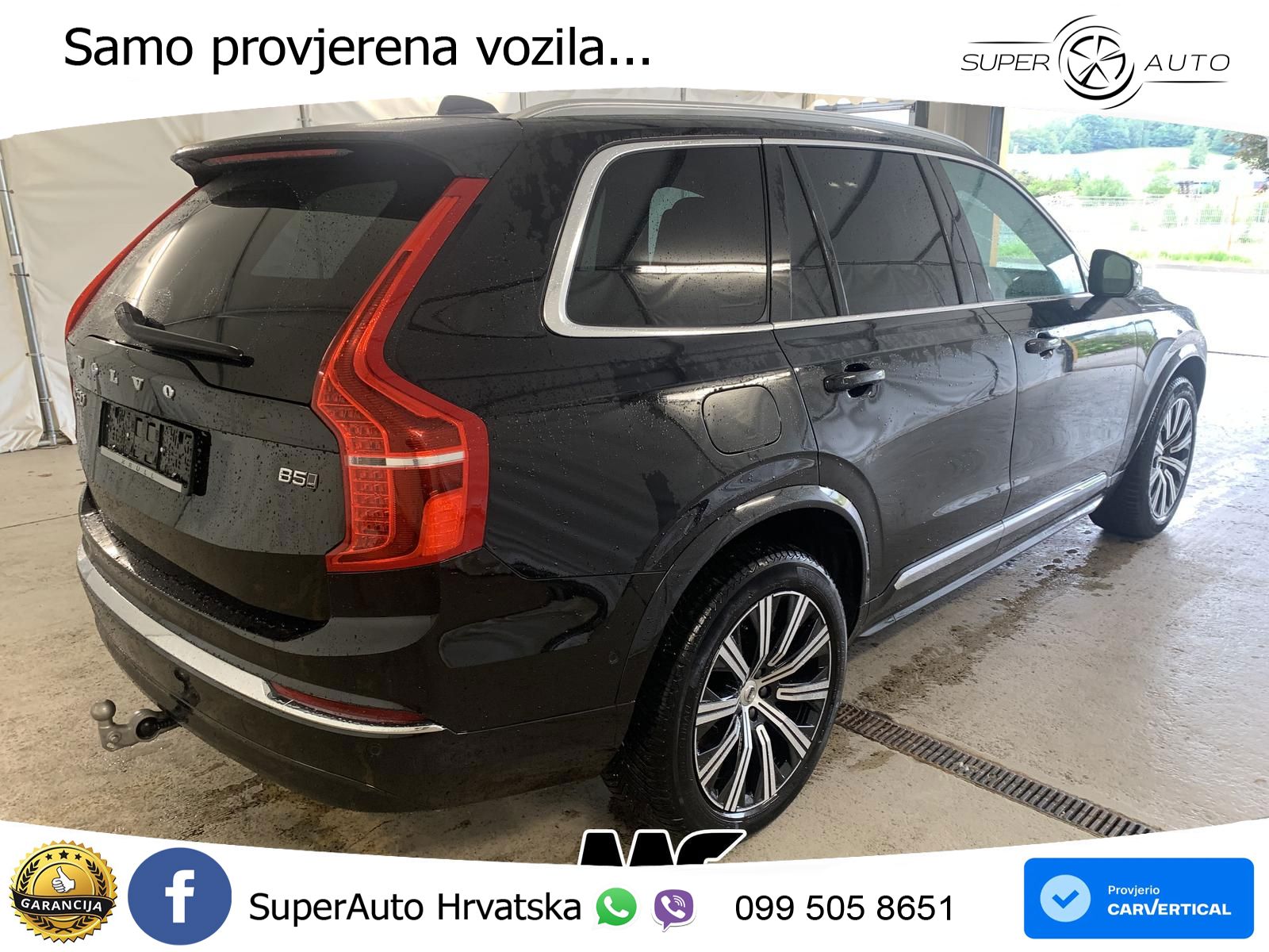 Volvo XC90 2.0 B5 Diesel AWD Automatic ACC+GR SJED+360+PANO
