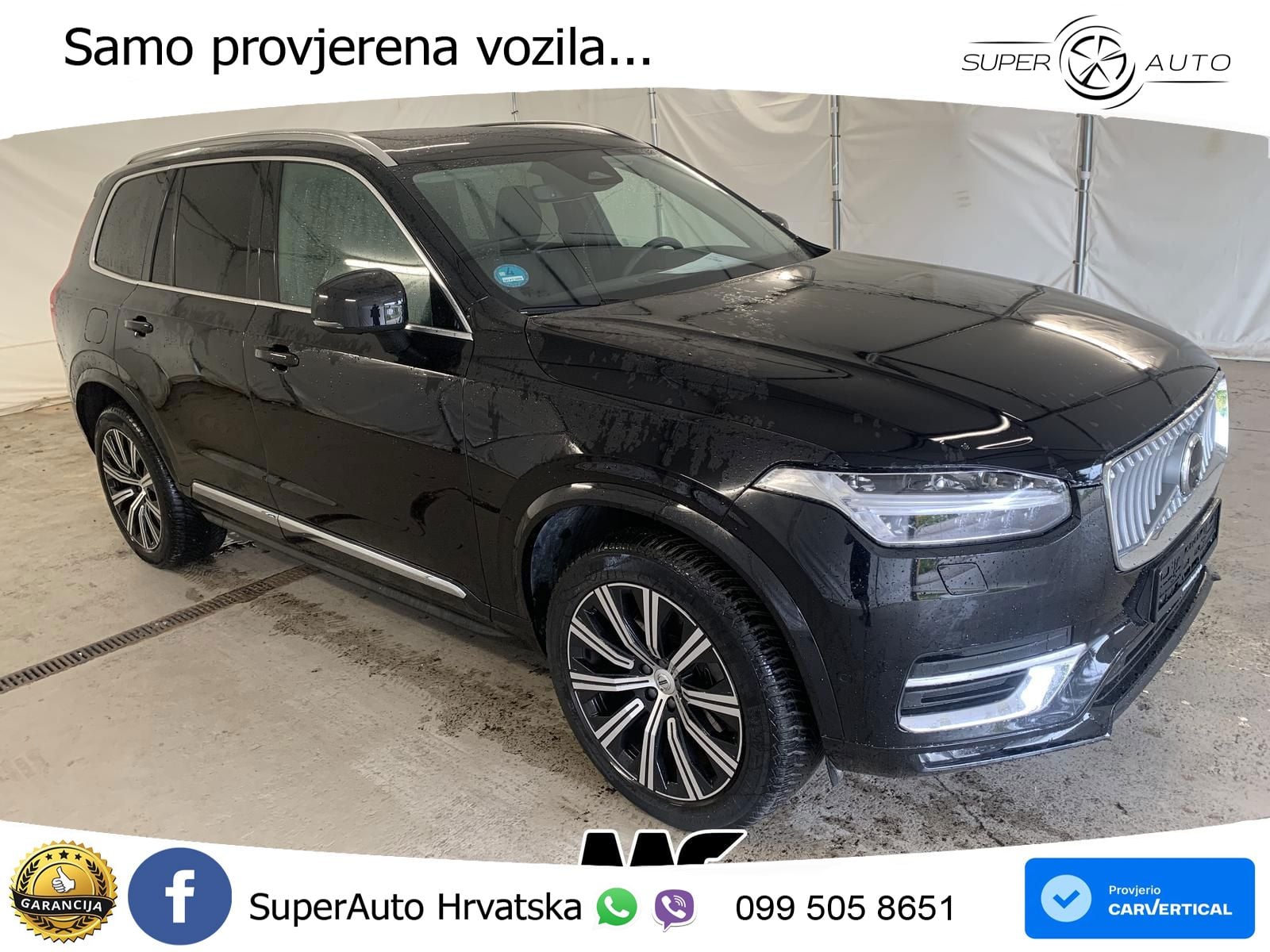 Volvo XC90 2.0 B5 Diesel AWD Automatic ACC+GR SJED+360+PANO