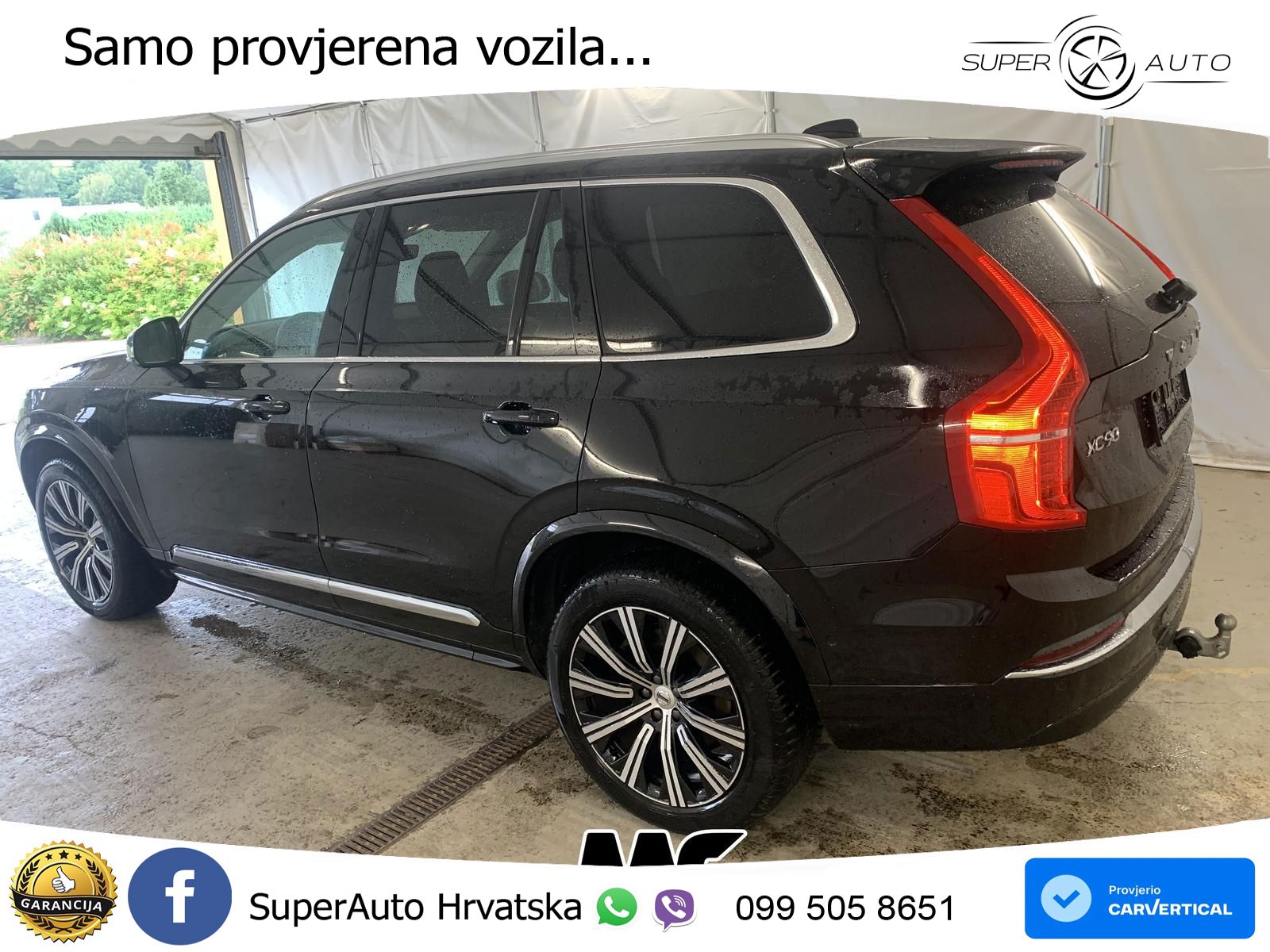 Volvo XC90 2.0 B5 Diesel AWD Automatic ACC+GR SJED+360+PANO