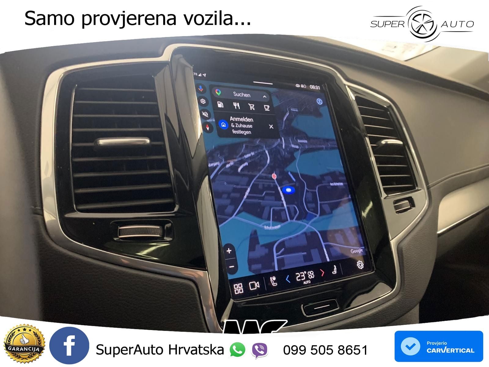 Volvo XC90 2.0 B5 Diesel AWD Automatic ACC+GR SJED+360+PANO