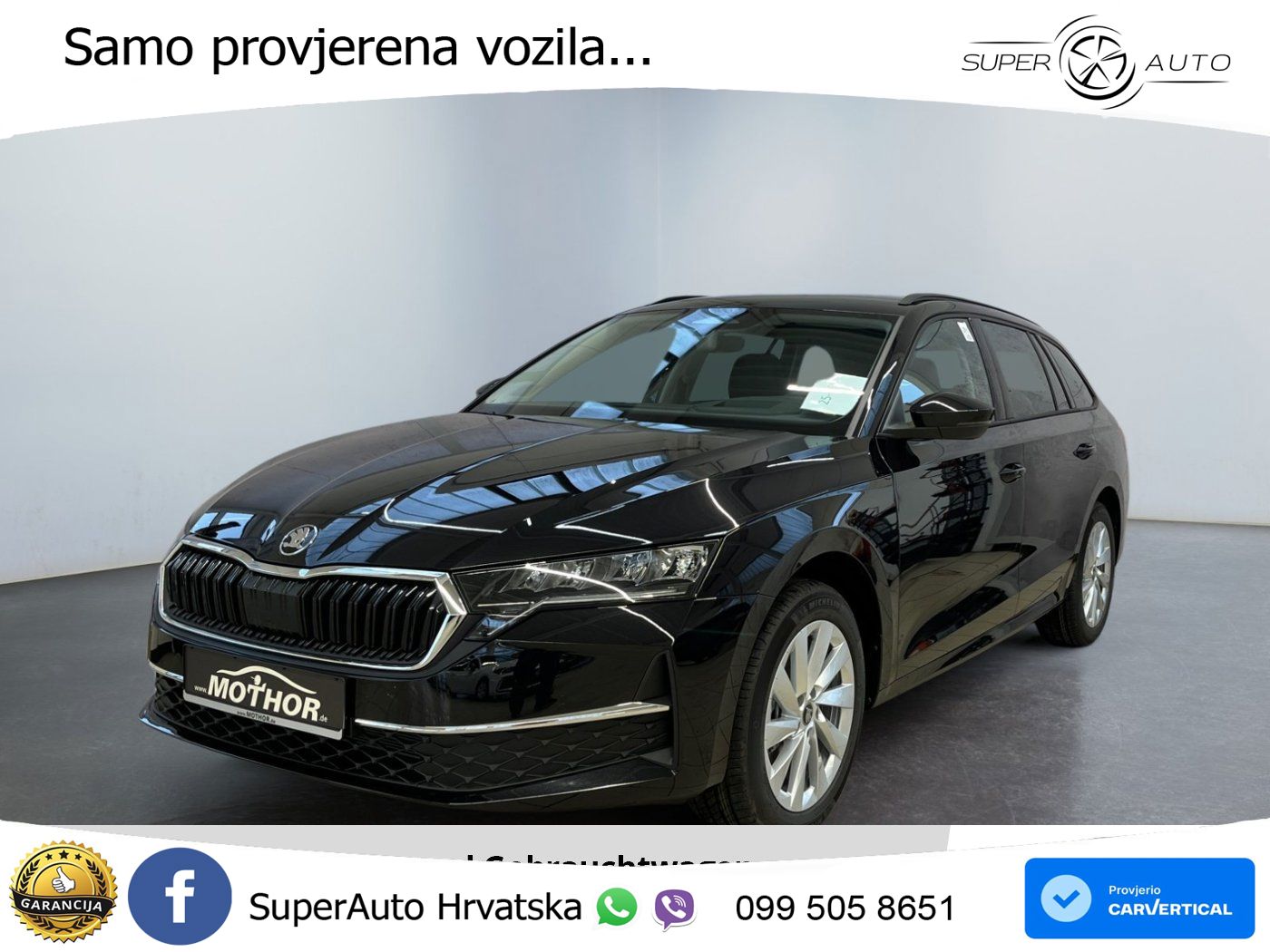 Škoda Octavia Combi 1.5 TSI (150 KS) DSG Selection LED+GR SJED+ACC