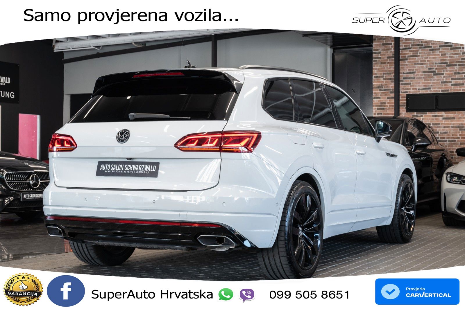 Volkswagen Touareg 3.0 V6 TDI (286 KS) 4MOTION Tiptronic R-Line ZRAČNI+ACC+GR SJED+KAM+PANO