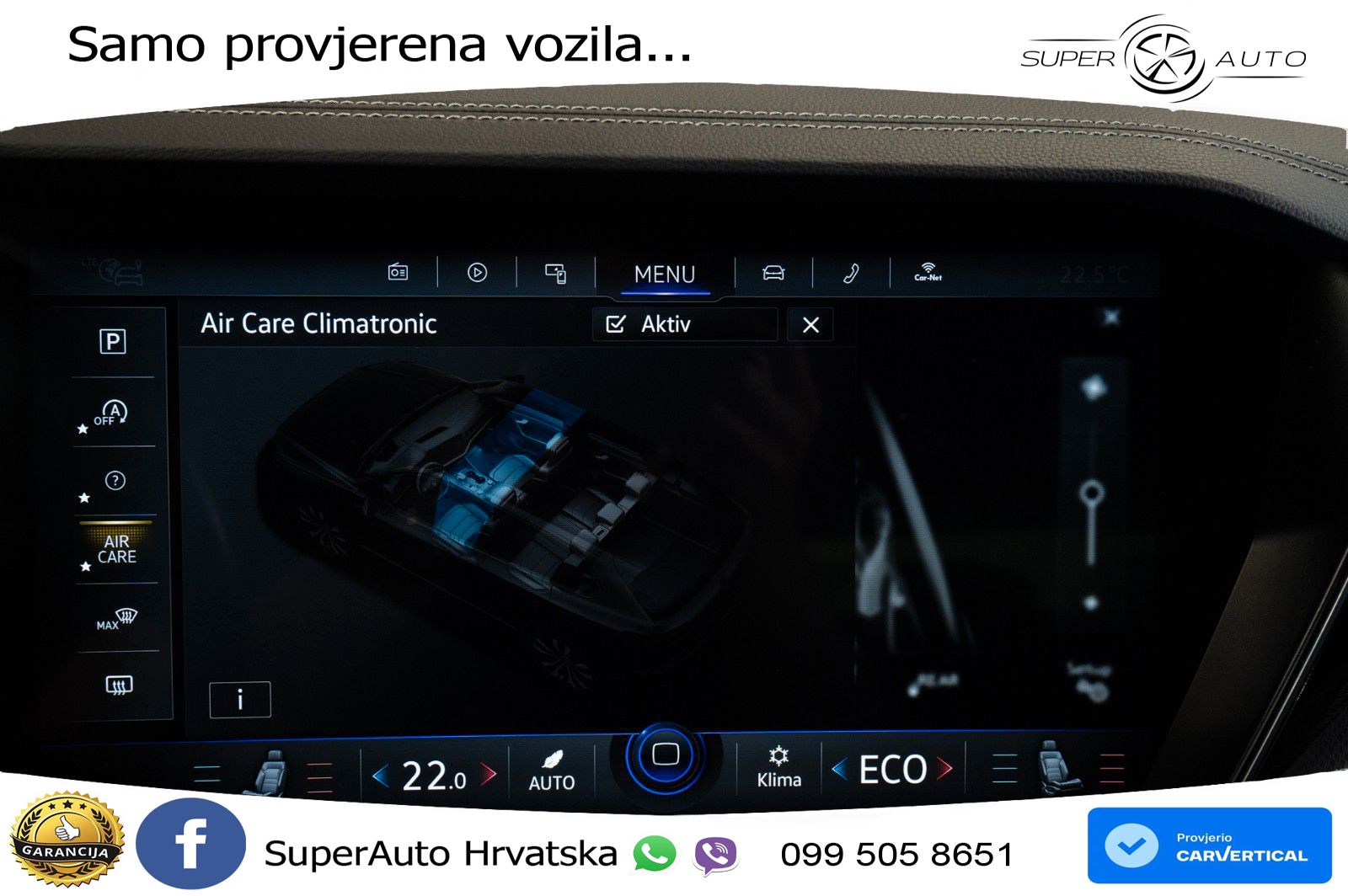 Volkswagen Touareg 3.0 V6 TDI (286 KS) 4MOTION Tiptronic R-Line ZRAČNI+ACC+GR SJED+KAM+PANO