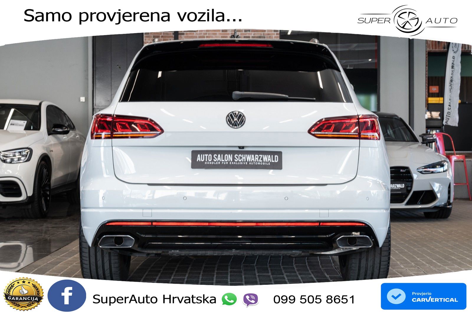 Volkswagen Touareg 3.0 V6 TDI (286 KS) 4MOTION Tiptronic R-Line ZRAČNI+ACC+GR SJED+KAM+PANO