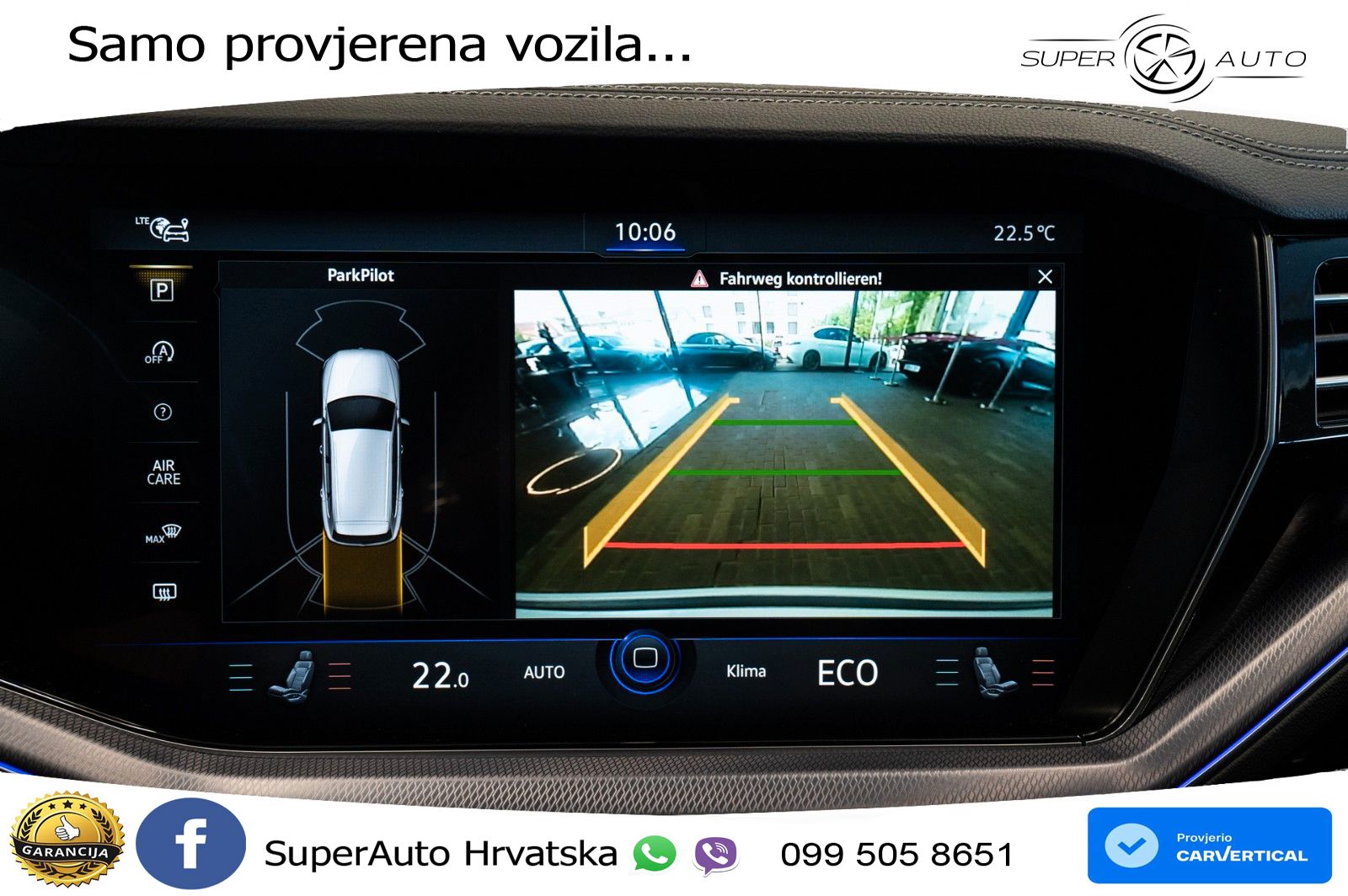 Volkswagen Touareg 3.0 V6 TDI (286 KS) 4MOTION Tiptronic R-Line ZRAČNI+ACC+GR SJED+KAM+PANO