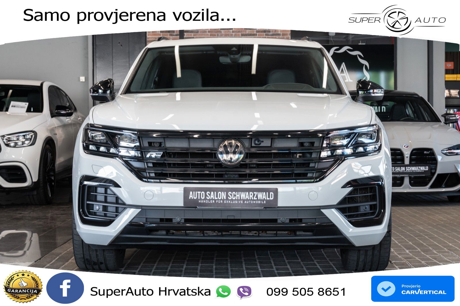 Volkswagen Touareg 3.0 V6 TDI (286 KS) 4MOTION Tiptronic R-Line ZRAČNI+ACC+GR SJED+KAM+PANO