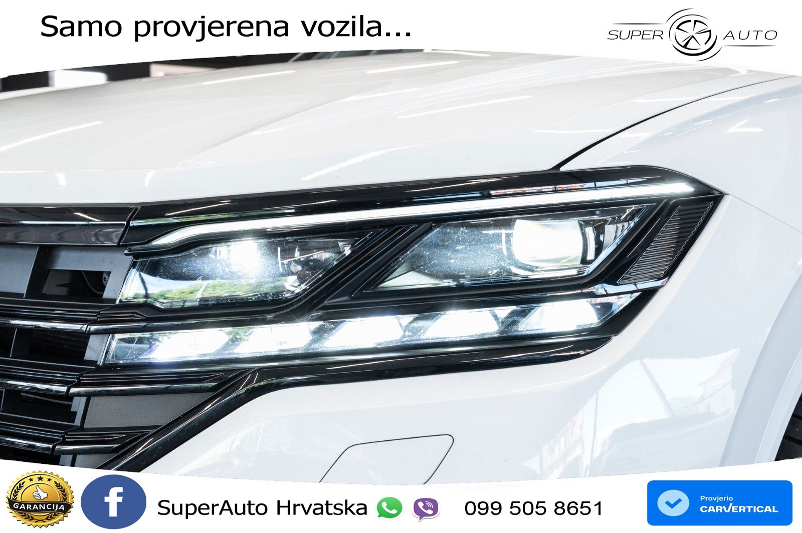 Volkswagen Touareg 3.0 V6 TDI (286 KS) 4MOTION Tiptronic R-Line ZRAČNI+ACC+GR SJED+KAM+PANO