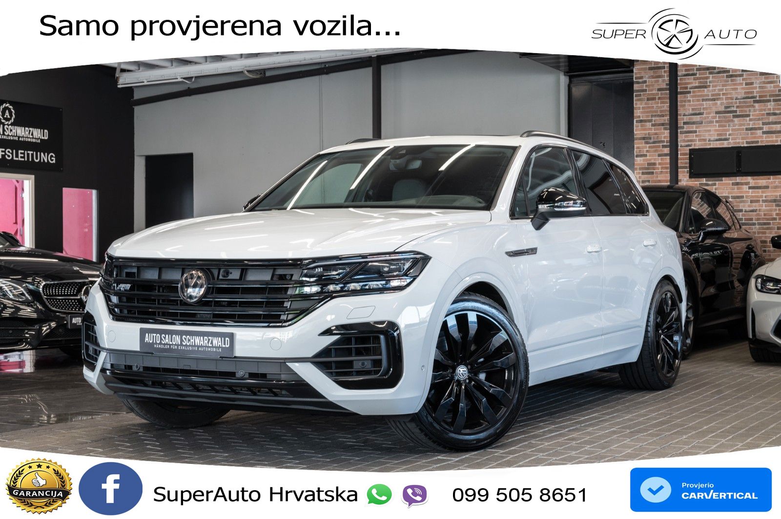 Volkswagen Touareg 3.0 V6 TDI (286 KS) 4MOTION Tiptronic R-Line ZRAČNI+ACC+GR SJED+KAM+PANO