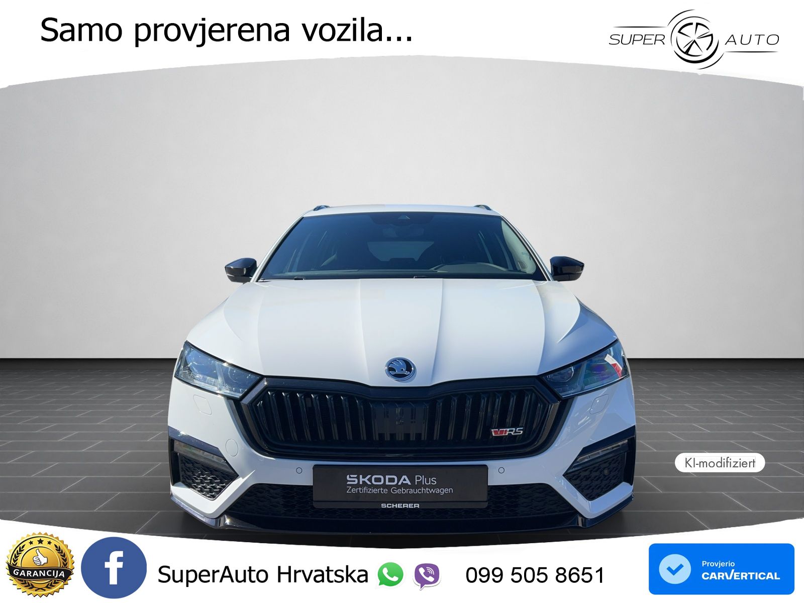 Škoda Octavia Combi RS 2.0 TDI (200 KS) DSG