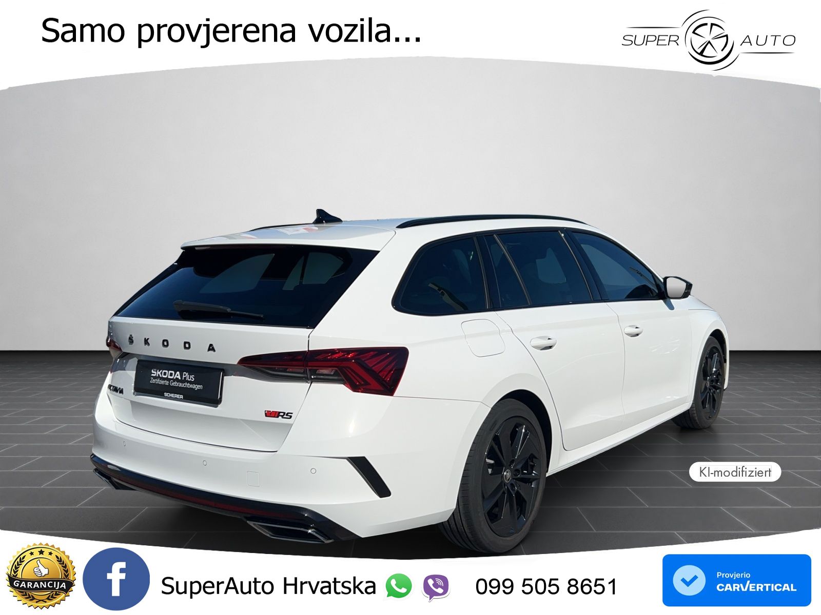 Škoda Octavia Combi RS 2.0 TDI (200 KS) DSG