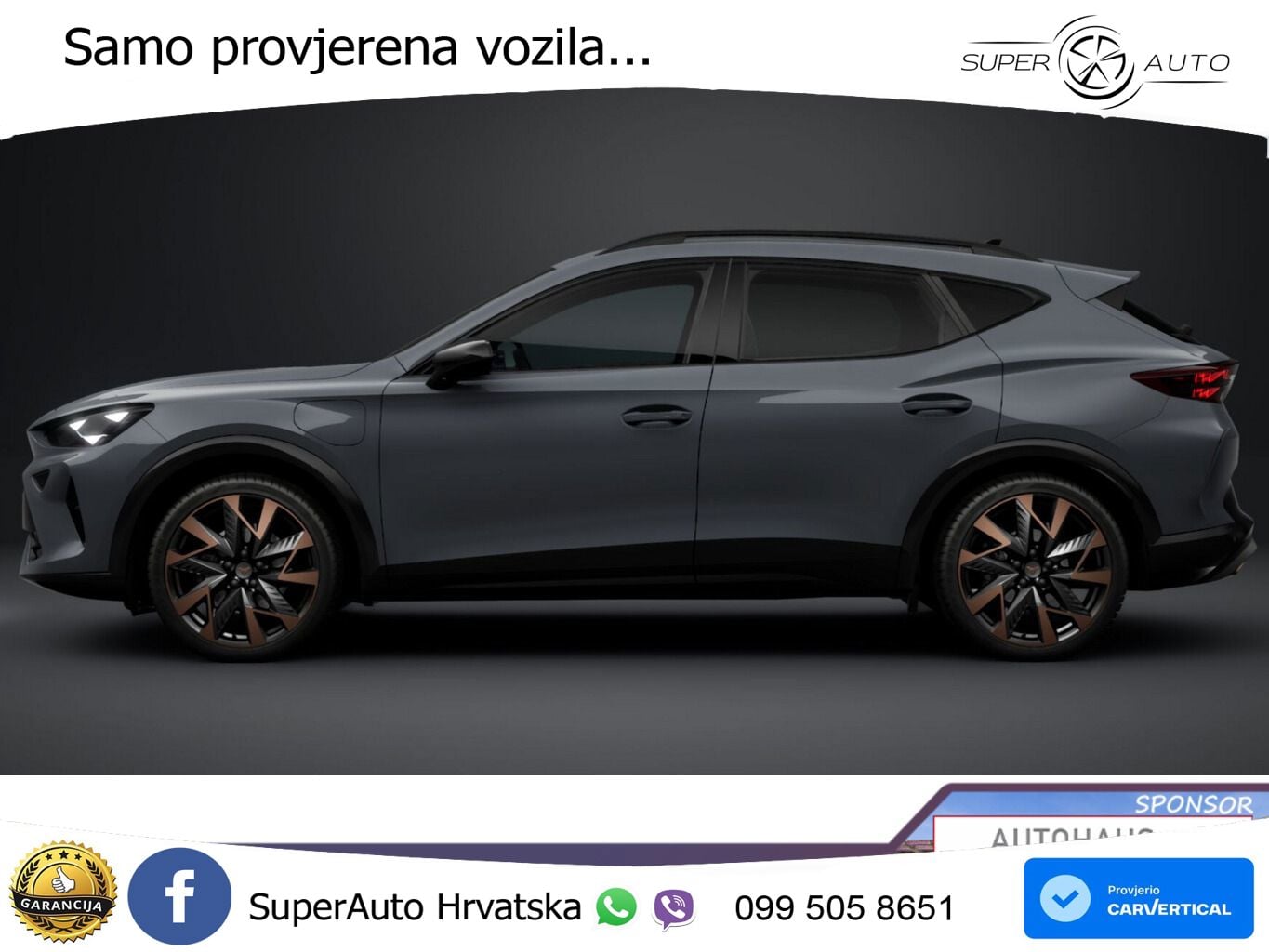 Cupra Formentor 1.5 TSI (204 KS) e-Hybrid DSG LED+ACC