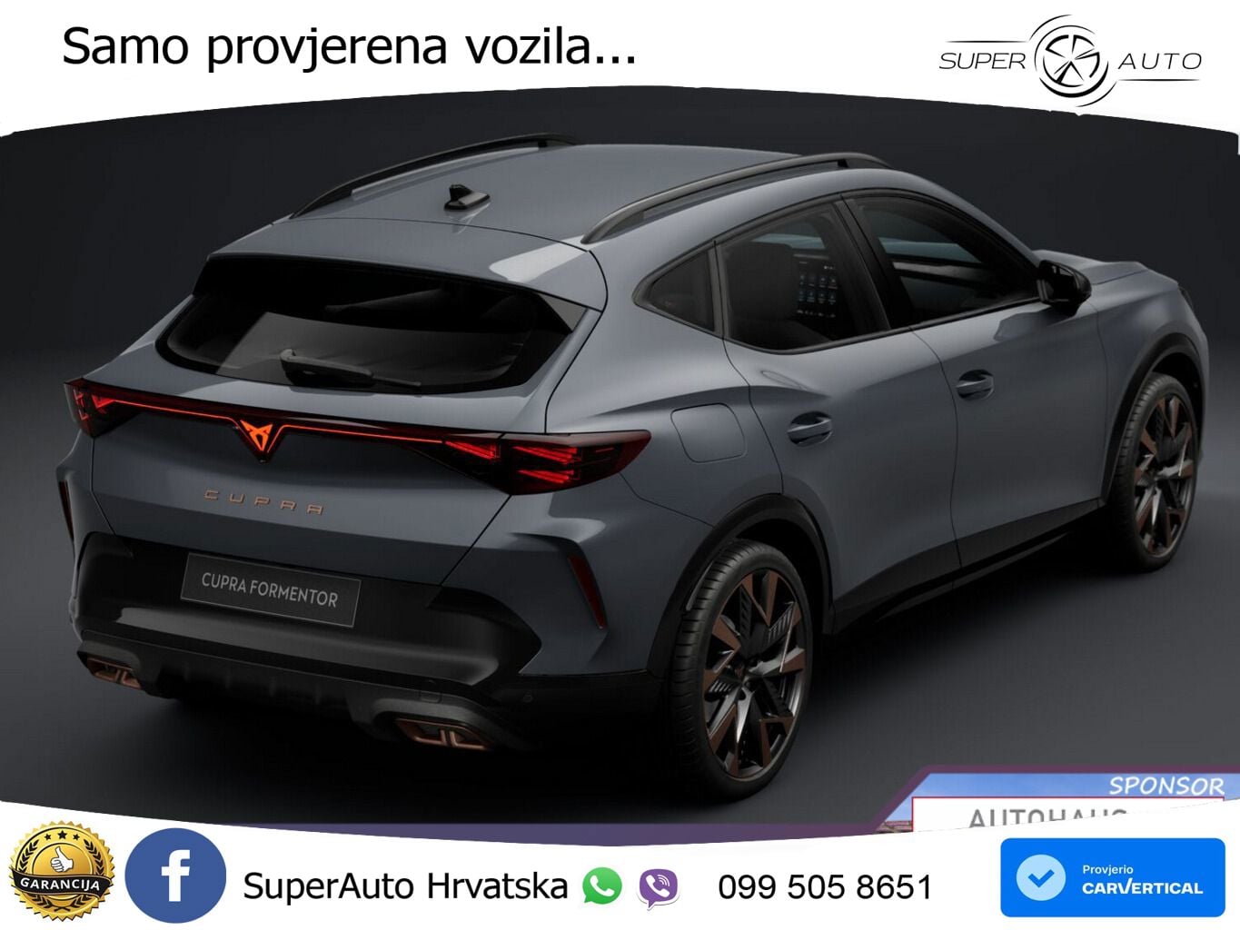 Cupra Formentor 1.5 TSI (204 KS) e-Hybrid DSG LED+ACC