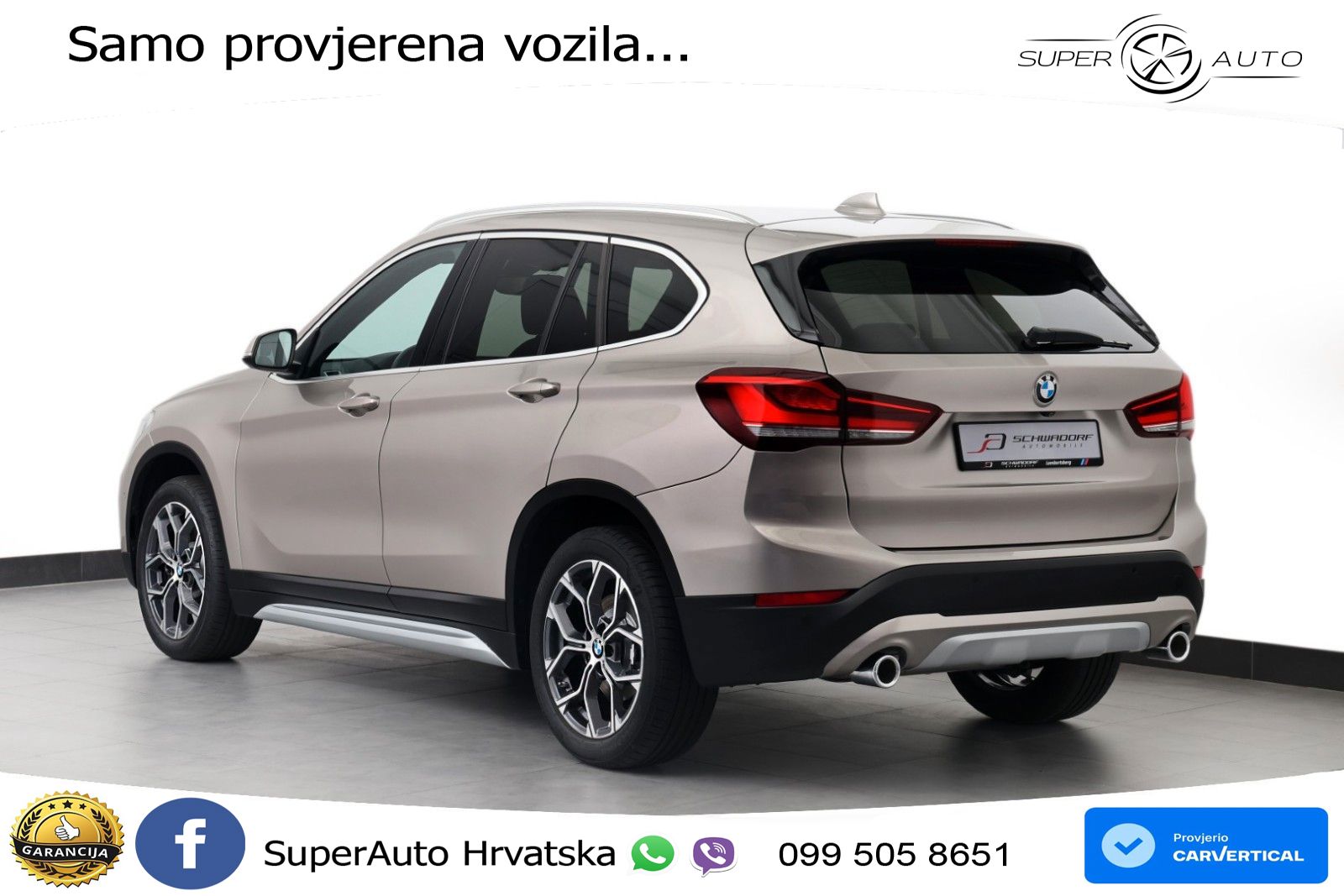 BMW X1 20d (190 KS) xDrive Steptronic xLine LED+GR SJED+ACC