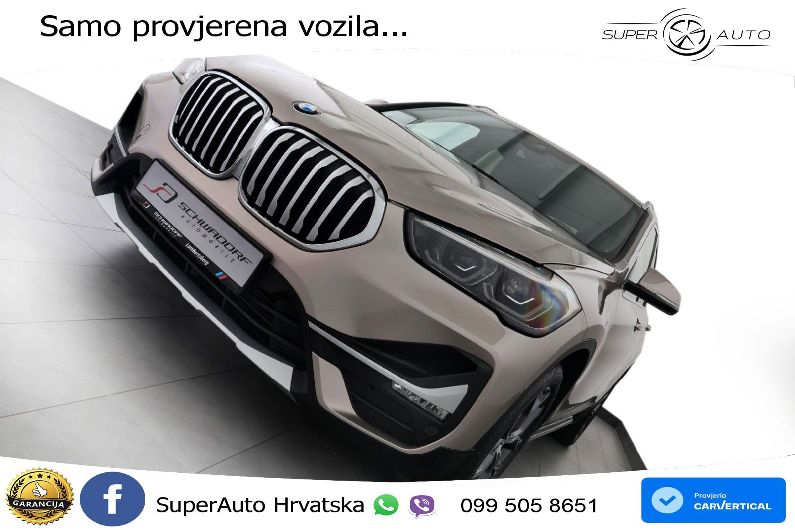 BMW X1 20d (190 KS) xDrive Steptronic xLine LED+GR SJED+ACC