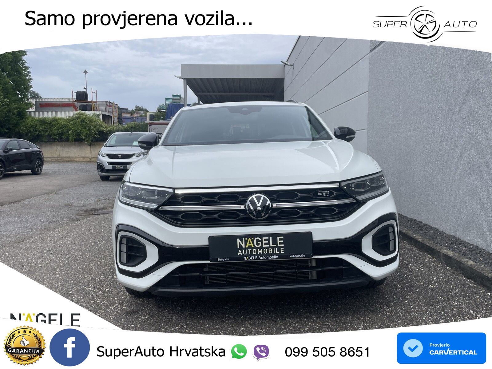 Volkswagen T-Roc 2.0 TSI (190 KS) 4M DSG R-Line LED+GR SJED+ACC