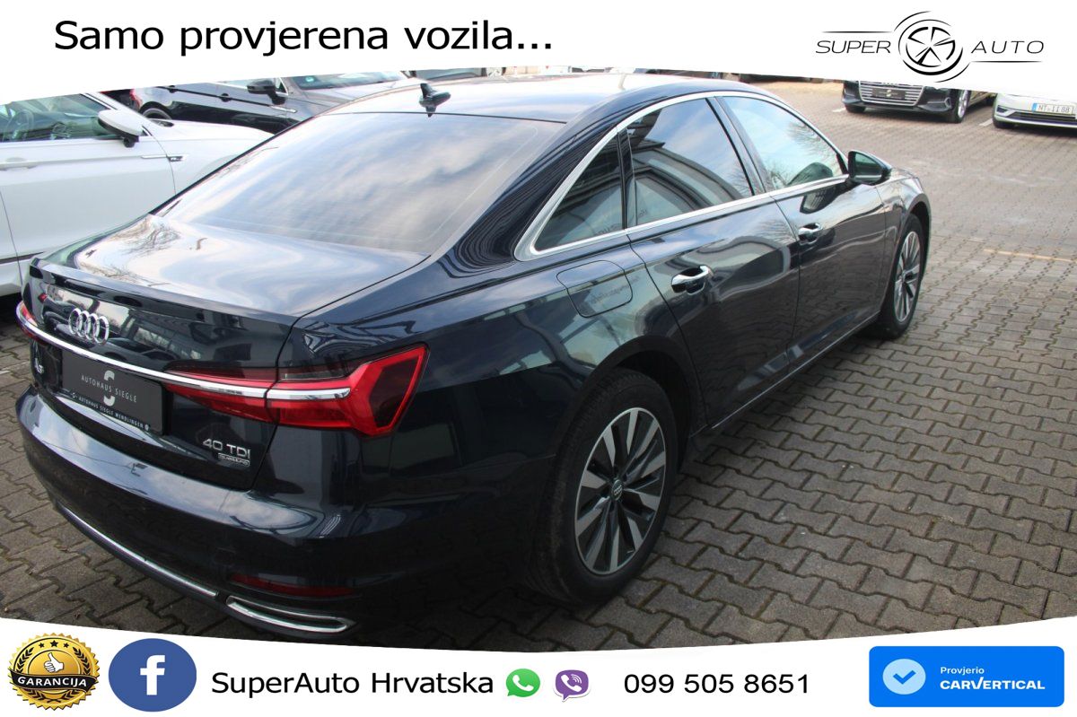 Audi A6 40 TDI (204 KS) quattro ultra S tronic LED+GR SJED+ACC