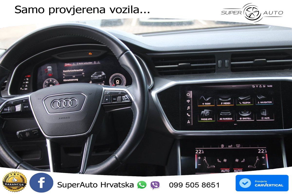 Audi A6 40 TDI (204 KS) quattro ultra S tronic LED+GR SJED+ACC