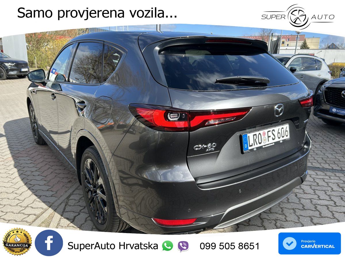 Mazda CX-60 3.3 e-Skyactiv D (254 KS) AWD Automatic MATRIX+GR SJED+KAM