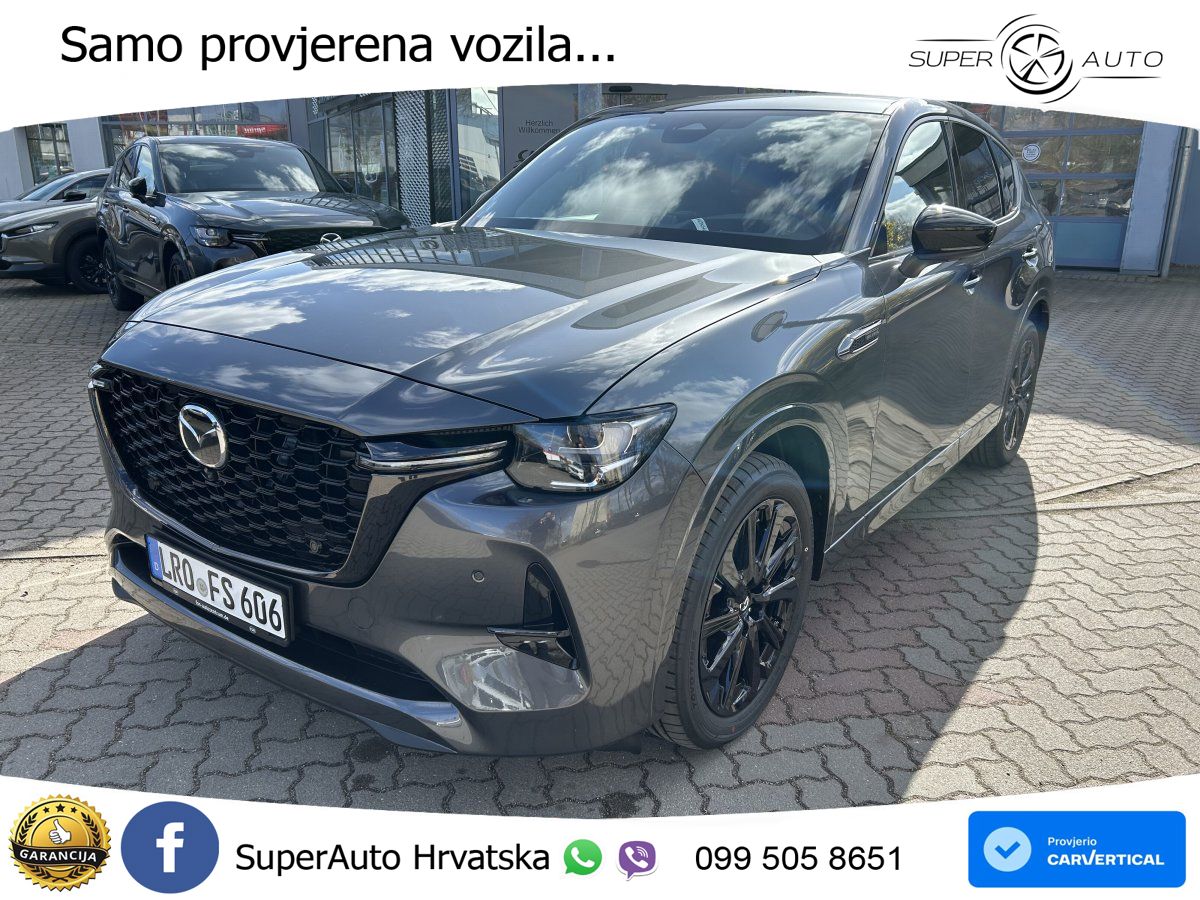Mazda CX-60 3.3 e-Skyactiv D (254 KS) AWD Automatic MATRIX+GR SJED+KAM