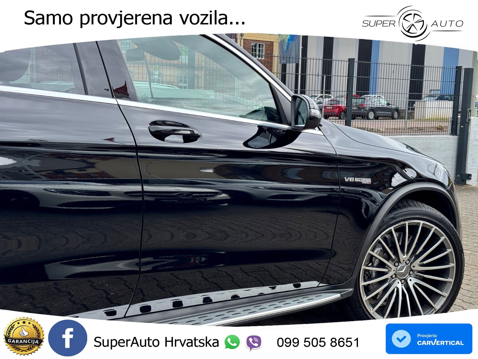 Mercedes GLC Coupe AMG 63 V8 (476 KS) 4MATIC+ MCT ZRAČNI+ACC+GR SJED+KAM+PANO