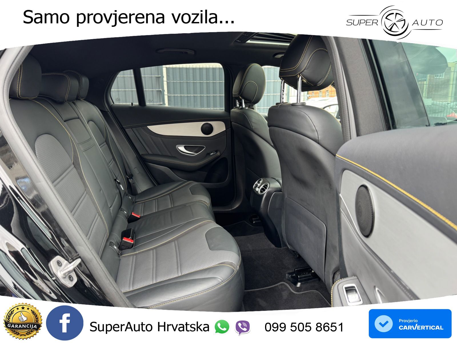 Mercedes GLC Coupe AMG 63 V8 (476 KS) 4MATIC+ MCT ZRAČNI+ACC+GR SJED+KAM+PANO