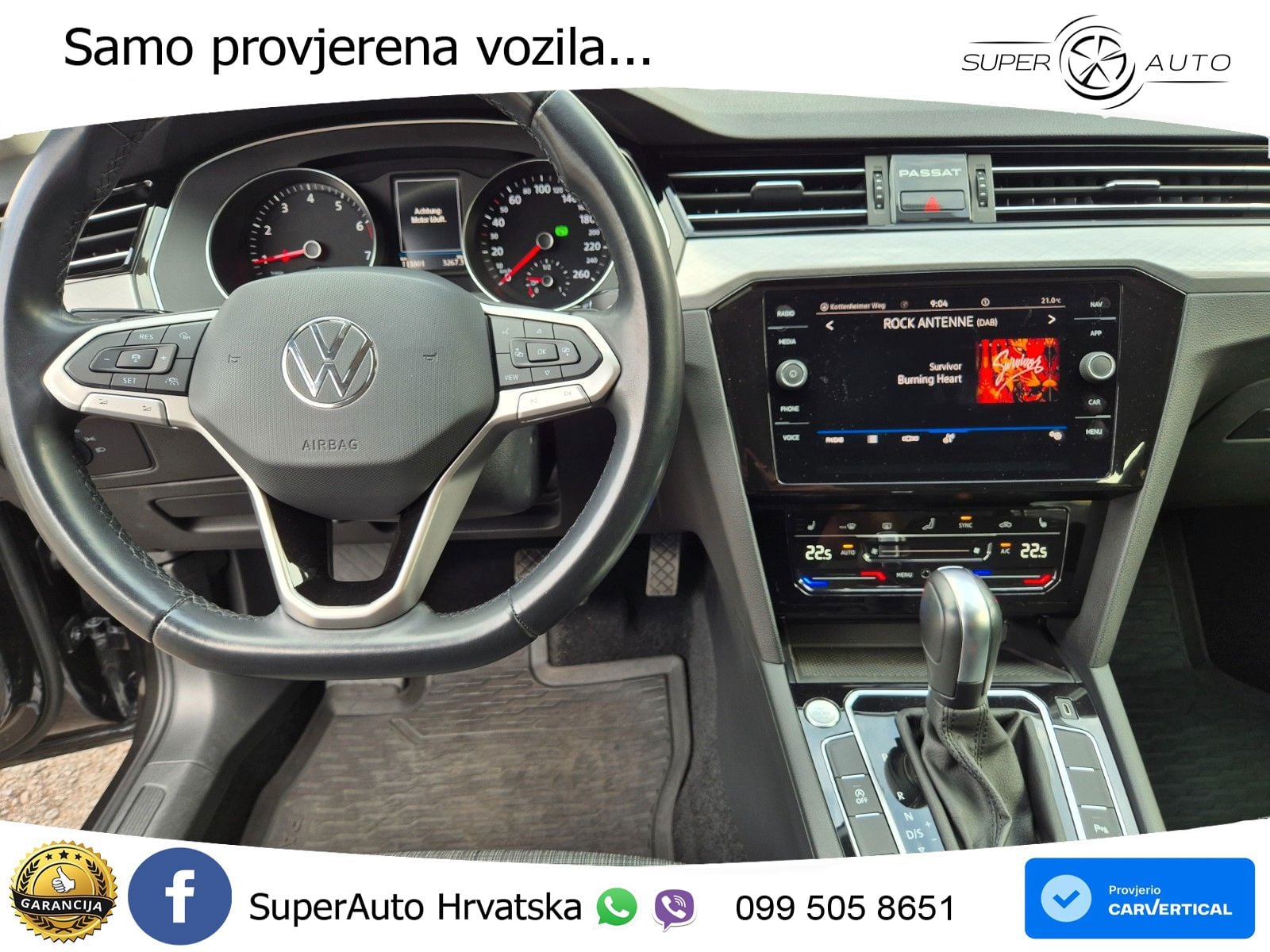 Volkswagen Passat 1.5 TSI (150 KS) DSG ACT LED+GR SJED+ACC