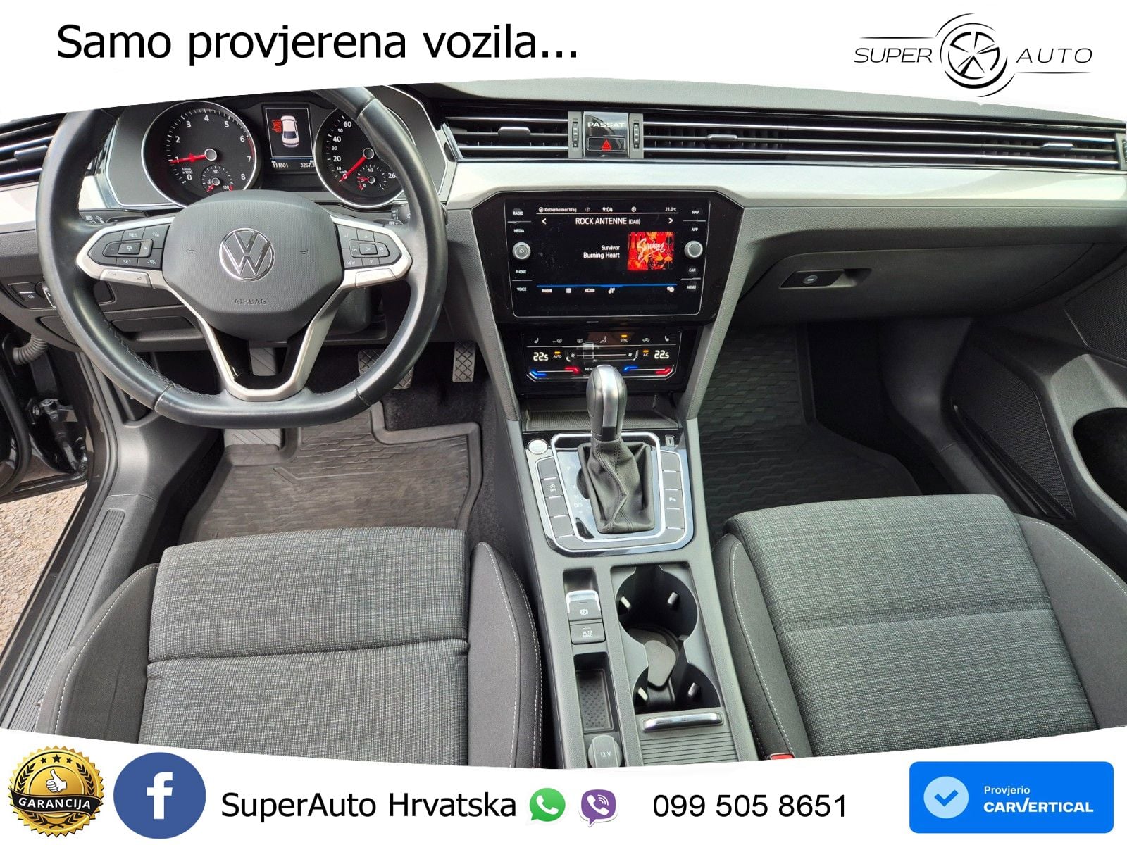 Volkswagen Passat 1.5 TSI (150 KS) DSG ACT LED+GR SJED+ACC