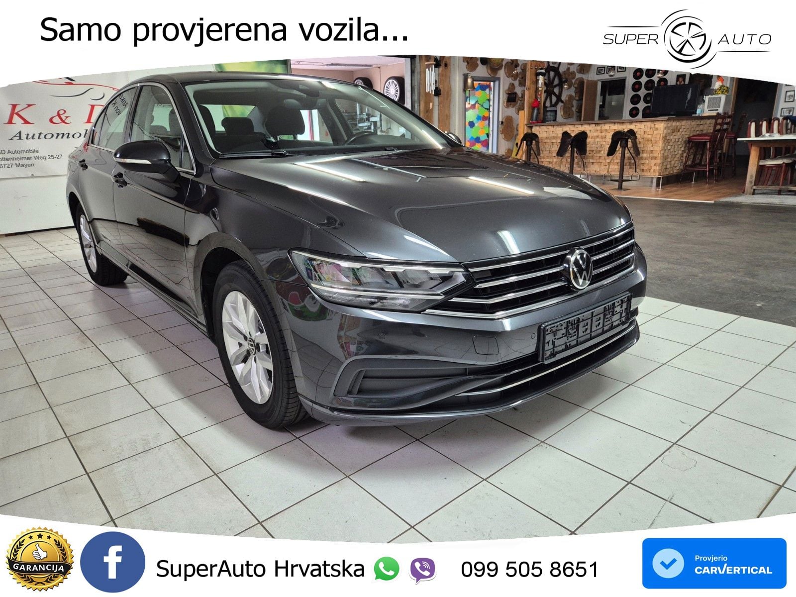 Volkswagen Passat 1.5 TSI (150 KS) DSG ACT LED+GR SJED+ACC