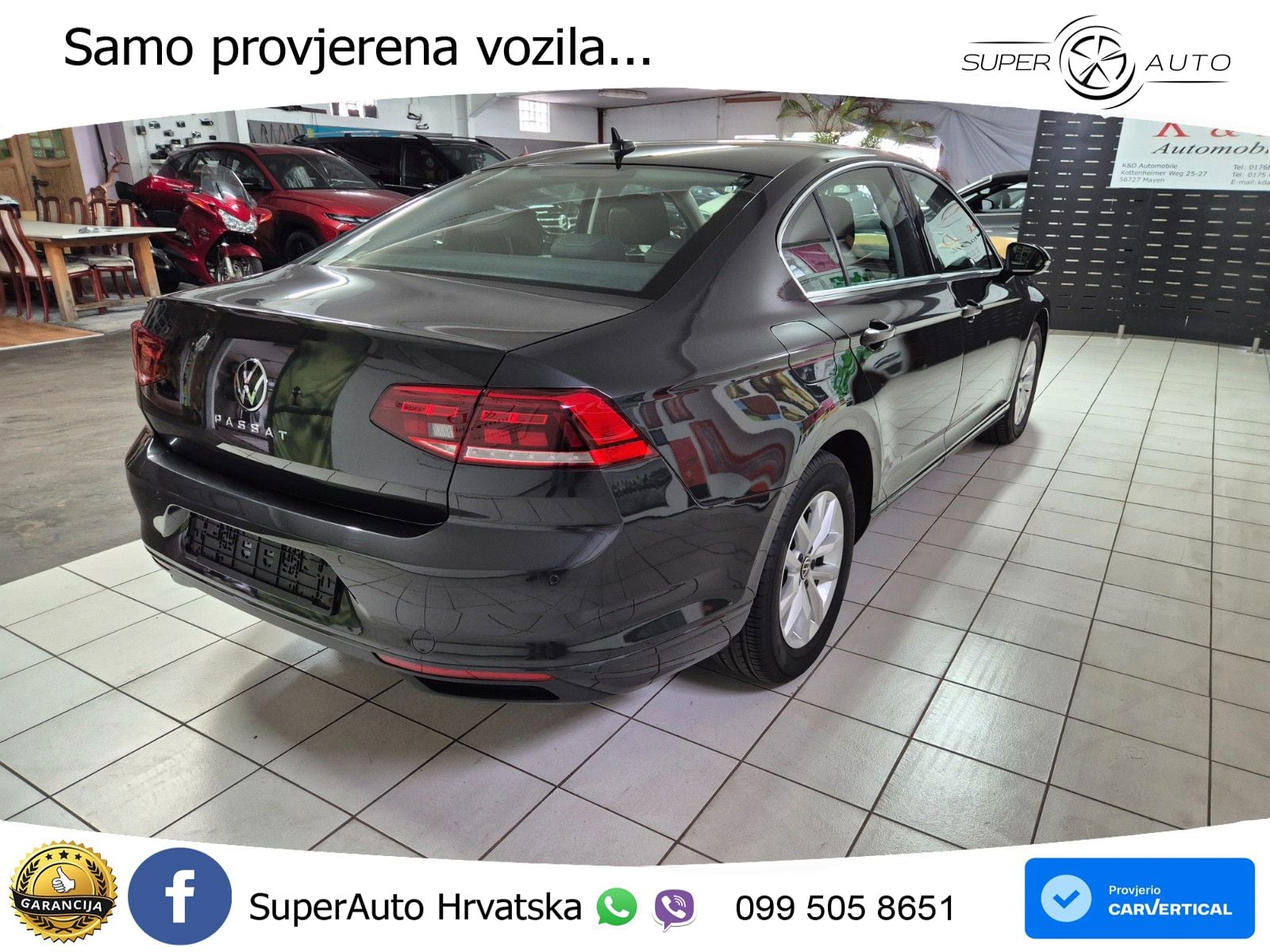 Volkswagen Passat 1.5 TSI (150 KS) DSG ACT LED+GR SJED+ACC