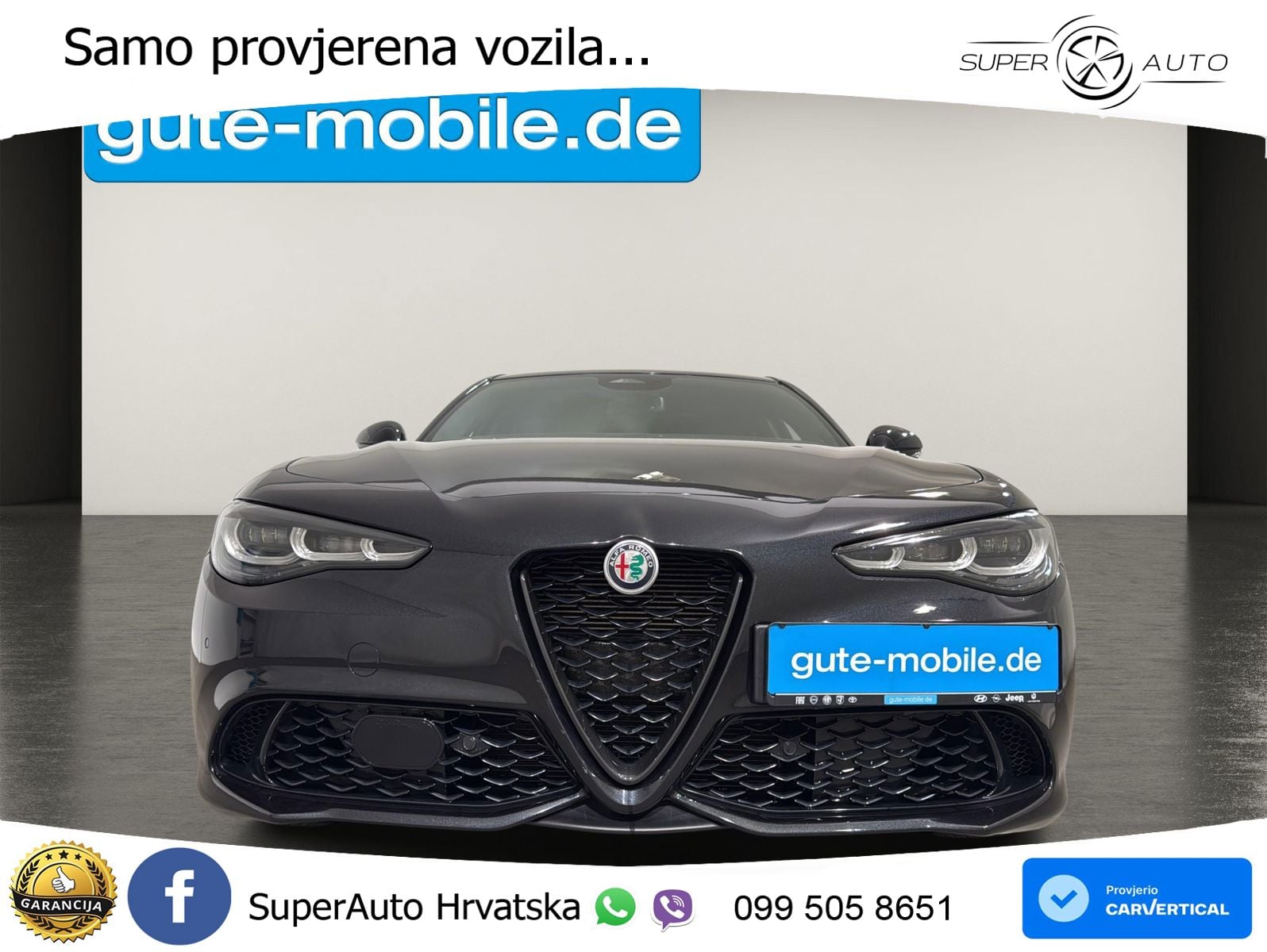 Alfa Romeo Giulia 2.0 Turbo (280 KS) Q4 Automatic MATRIX+GR SJED+KAM