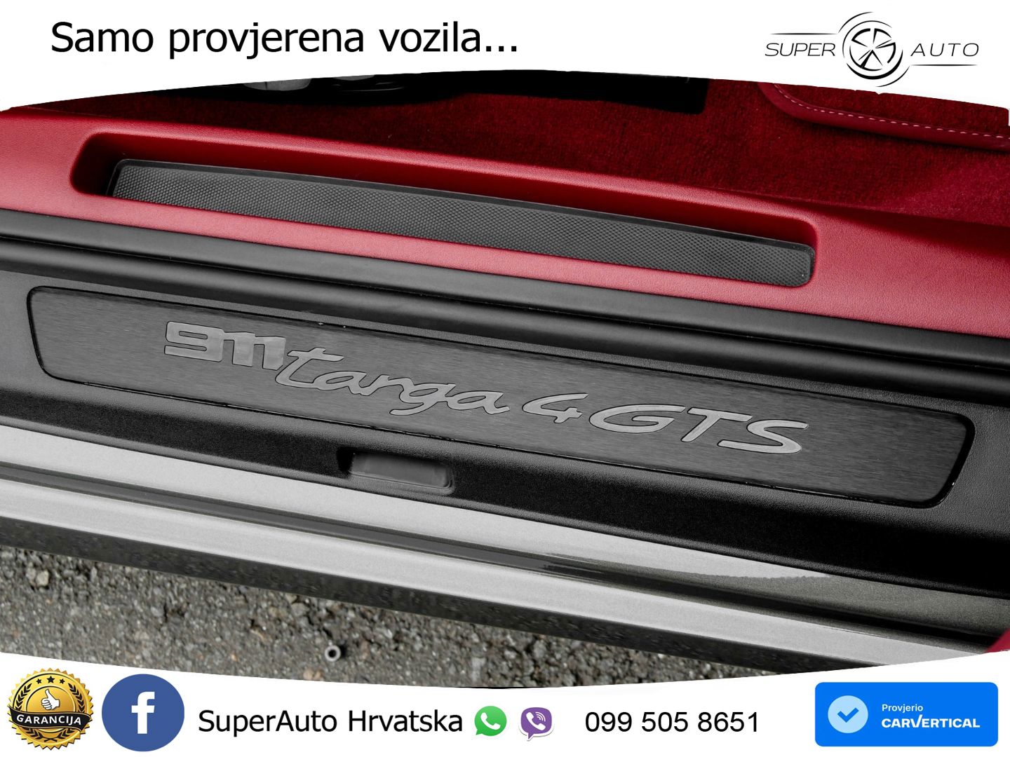Porsche 911 Targa 4 GTS 3.0 (480 KS) PDK LED+GR SJED+ACC