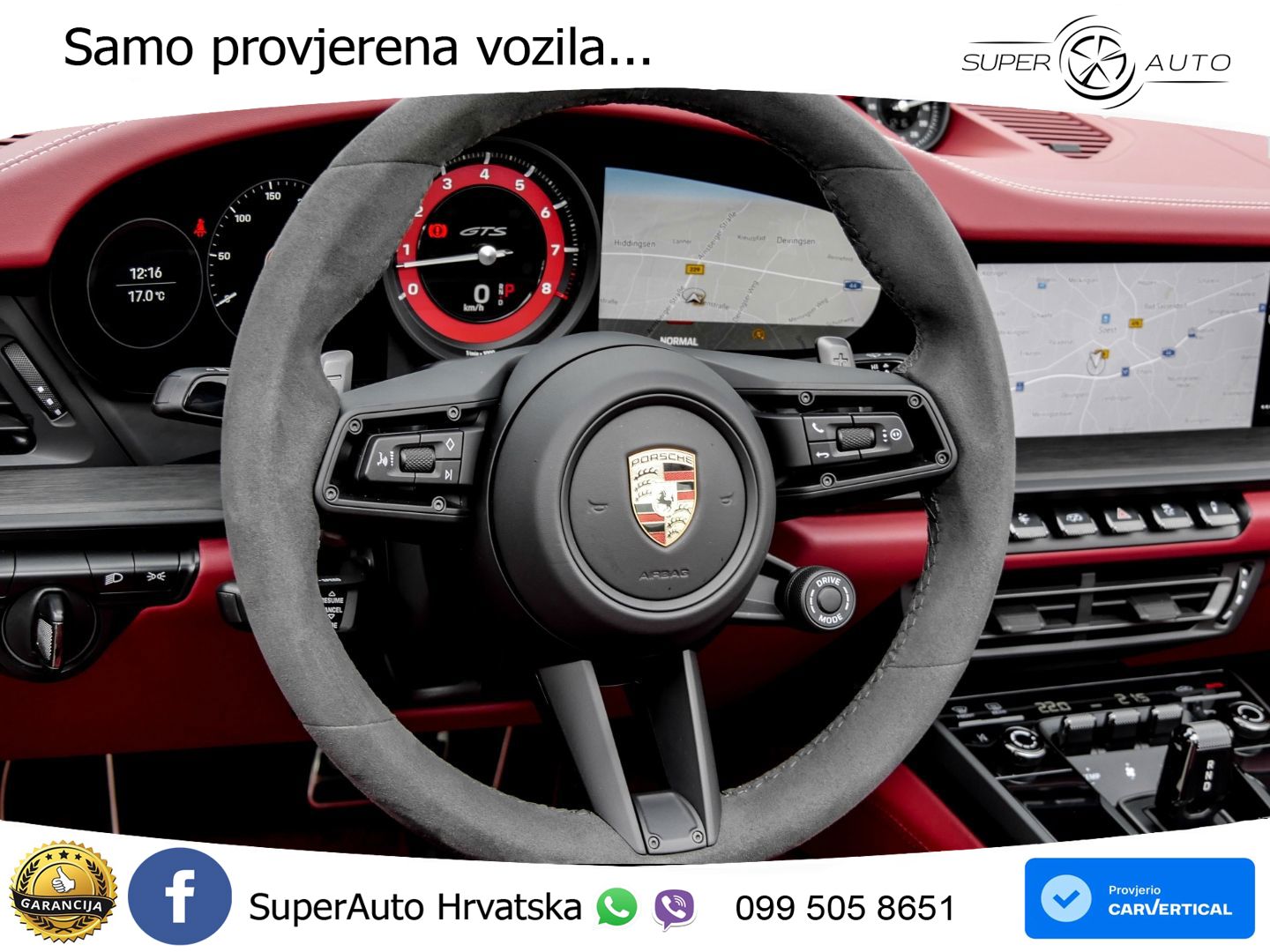 Porsche 911 Targa 4 GTS 3.0 (480 KS) PDK LED+GR SJED+ACC