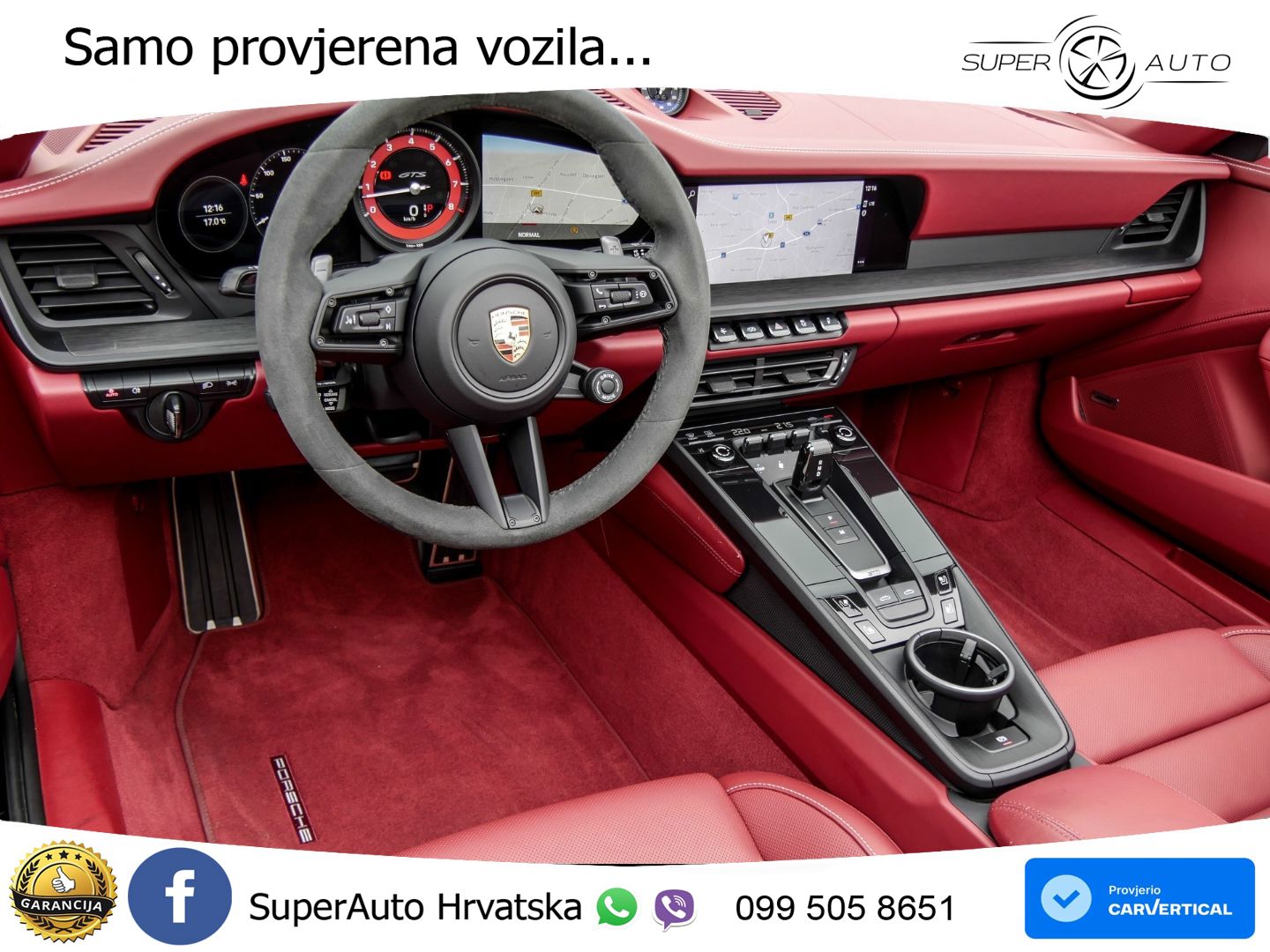 Porsche 911 Targa 4 GTS 3.0 (480 KS) PDK LED+GR SJED+ACC