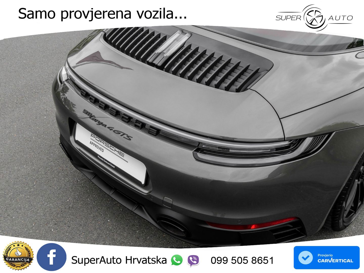 Porsche 911 Targa 4 GTS 3.0 (480 KS) PDK LED+GR SJED+ACC